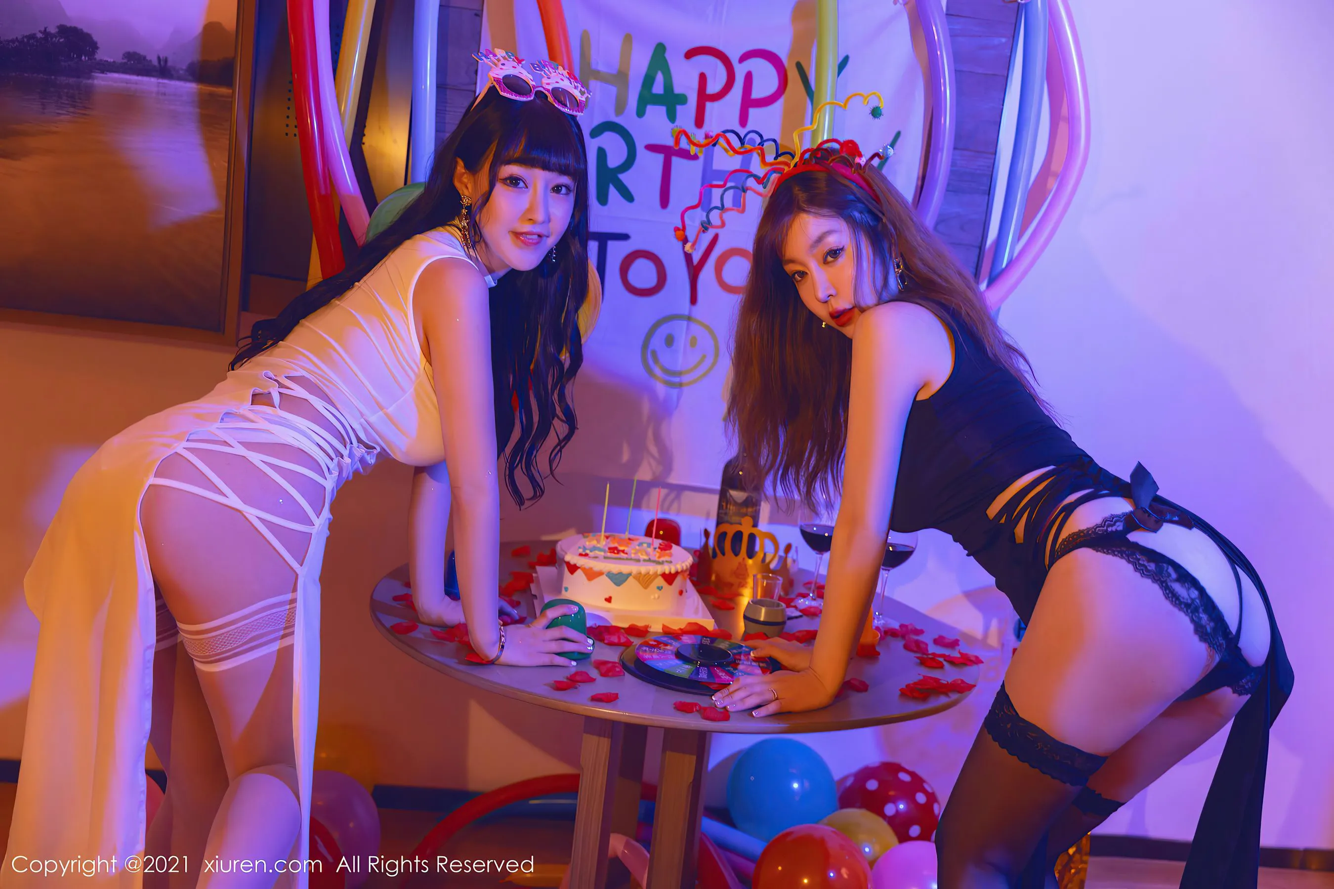 秀人 No.4025 朱可儿Flower、王雨纯插图6