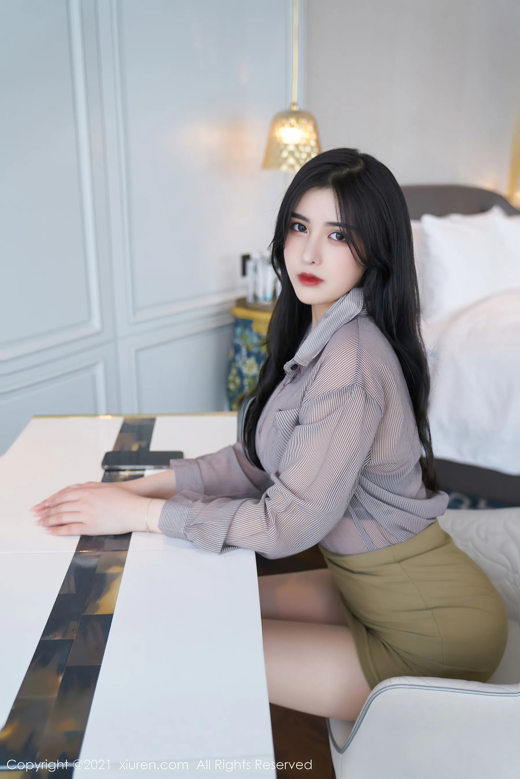 秀人 No.3964 韩静安插图1