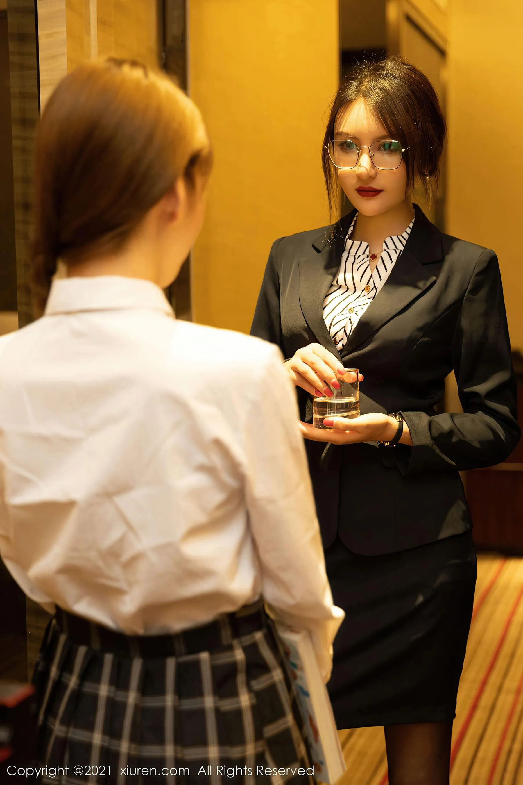 秀人 No.3269 Emily顾奈奈 & 周于希Sandy插图2