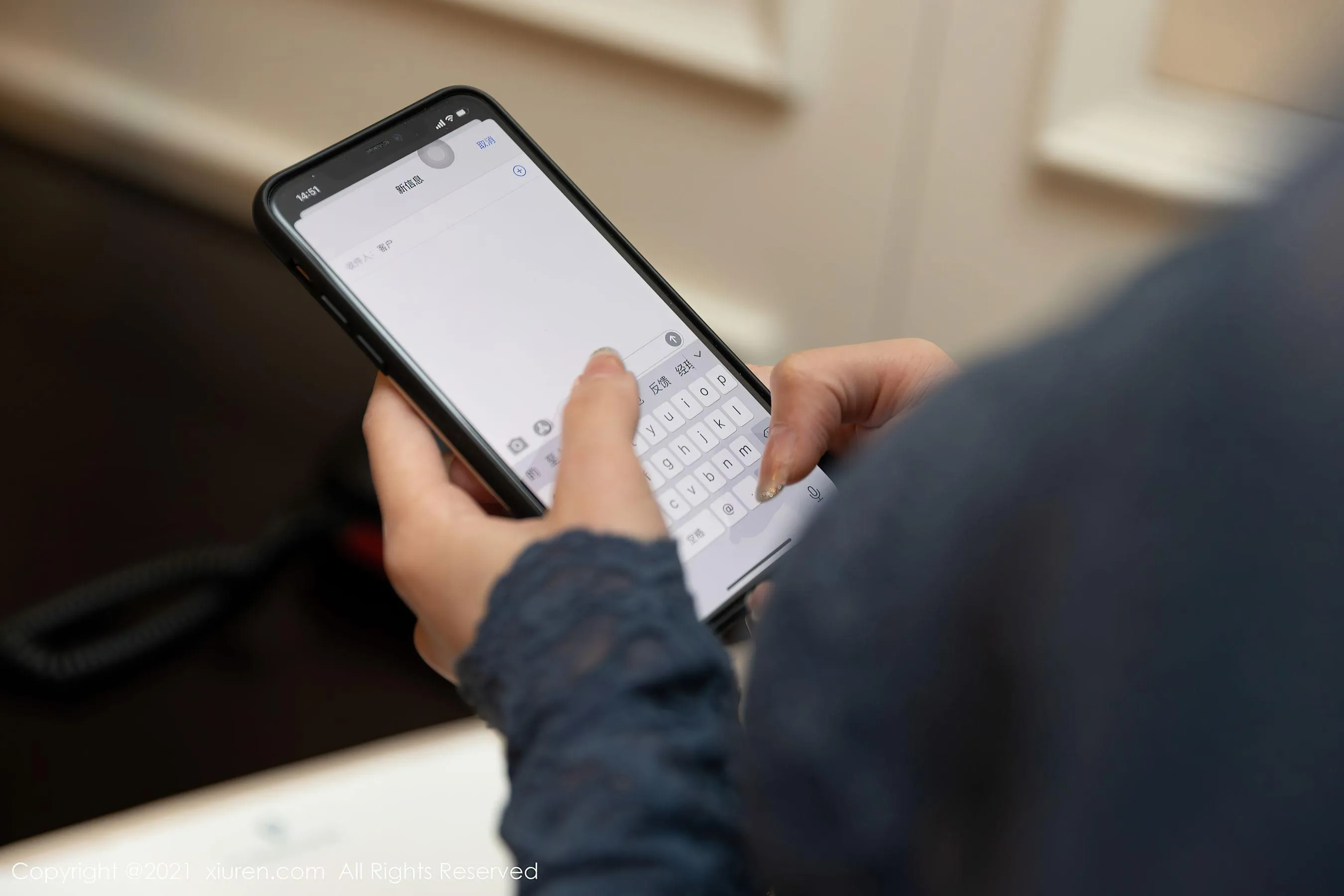 秀人 No.3301 周于希Sandy插图1