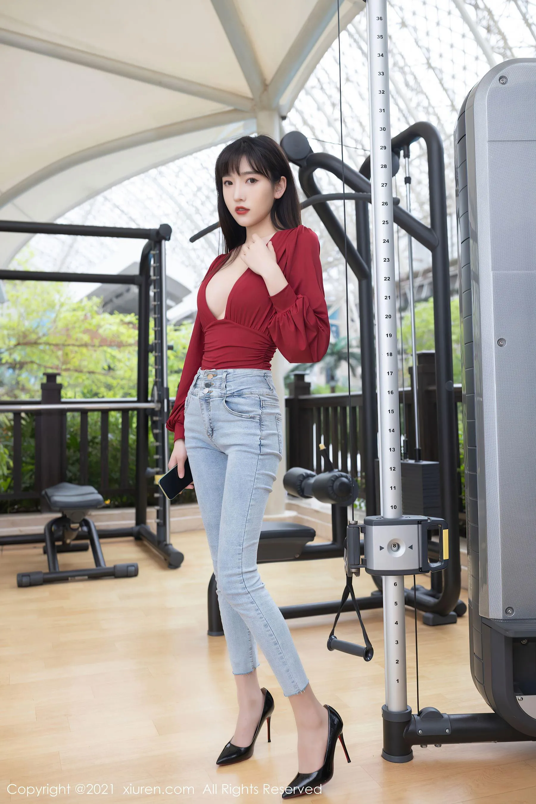 秀人 No.3505 陆萱萱插图1