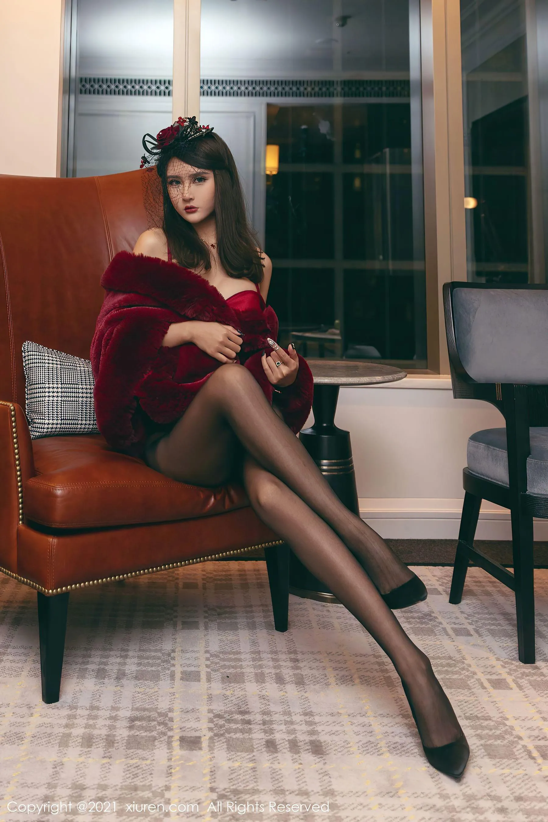 秀人 No.3548 Emily尹菲插图2