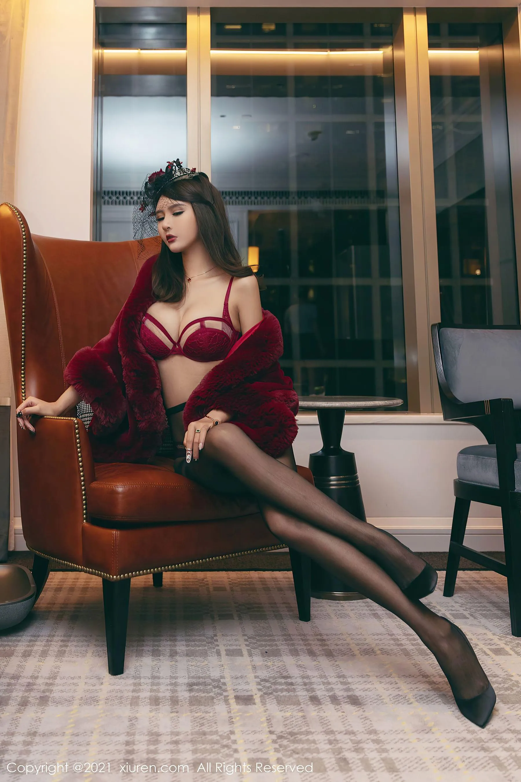 秀人 No.3548 Emily尹菲插图4