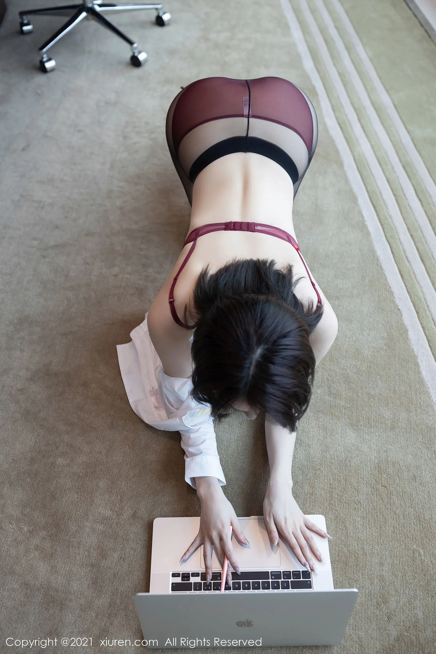 秀人 No.3612 安然Maleah插图4