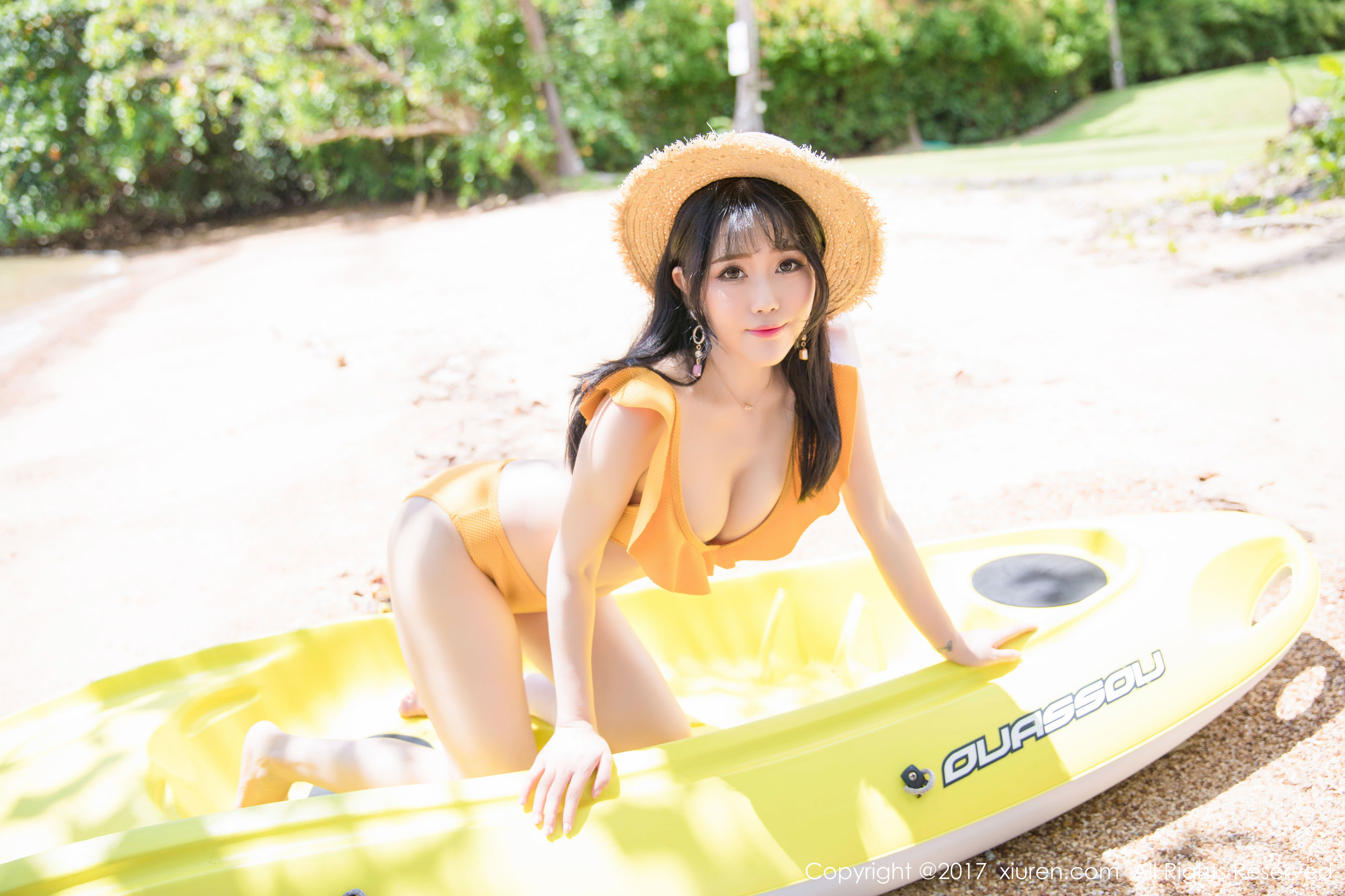 兜豆靓Youlina《田园风仙子》 秀人 NO.855插图5