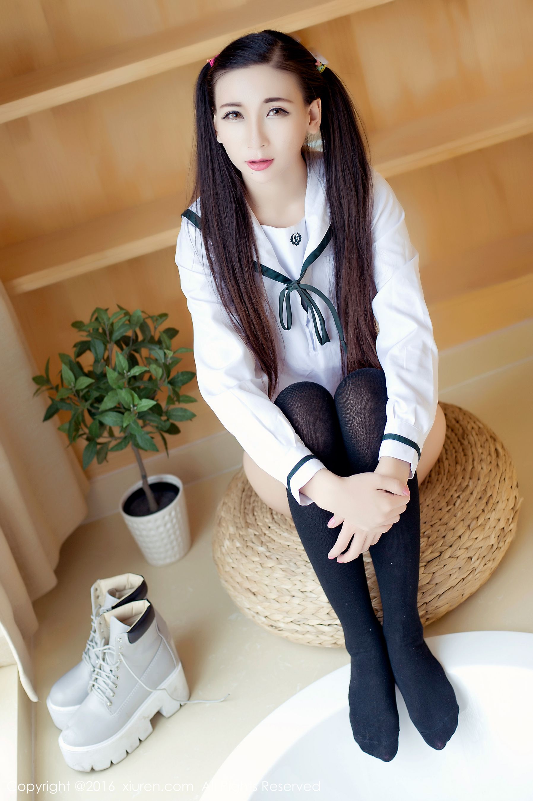 赵颖《爆乳细腰小女生的极度诱惑》 秀人网 No.603插图5