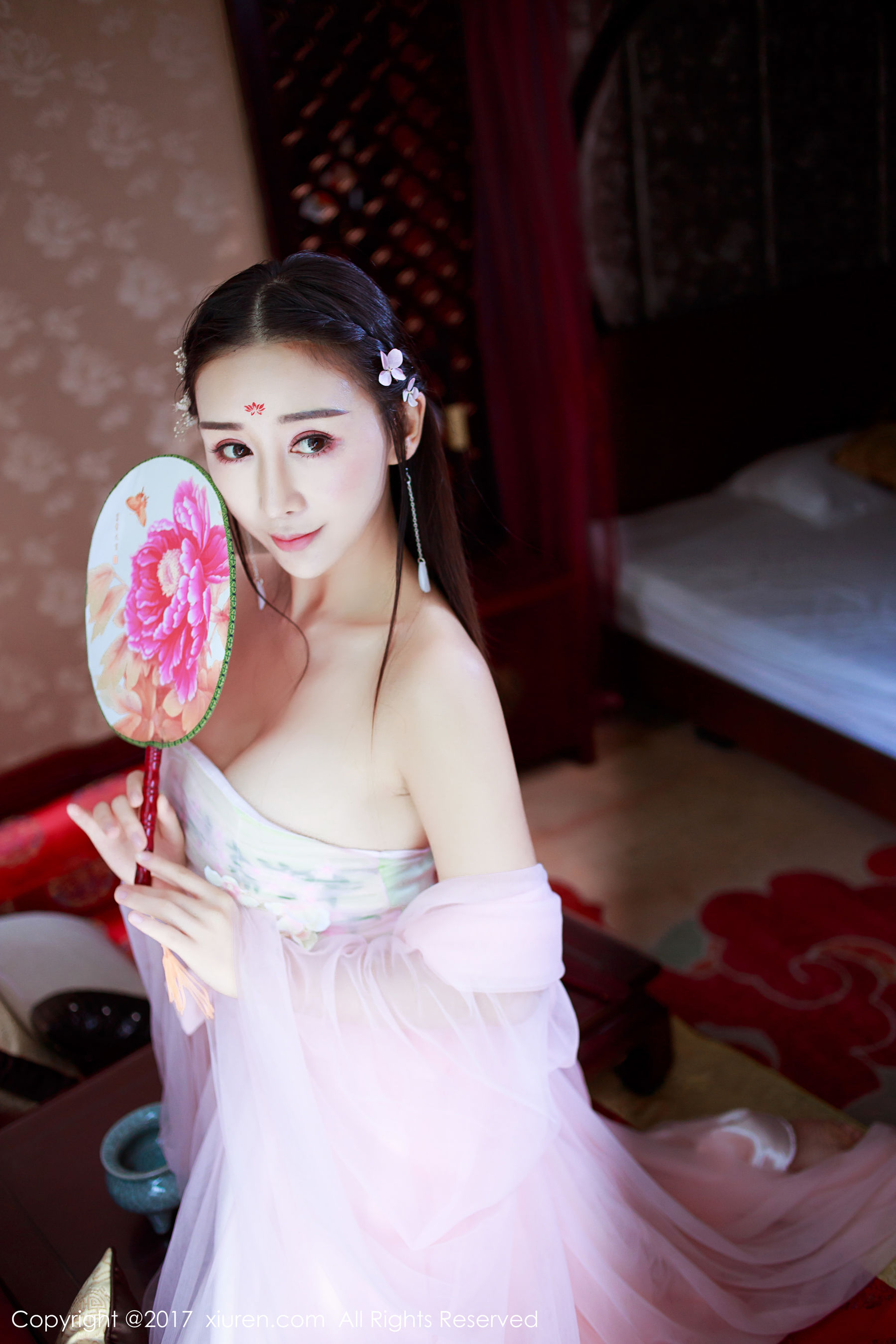 邹晶晶女王《古装女神》 秀人网XIUREN No.804插图1