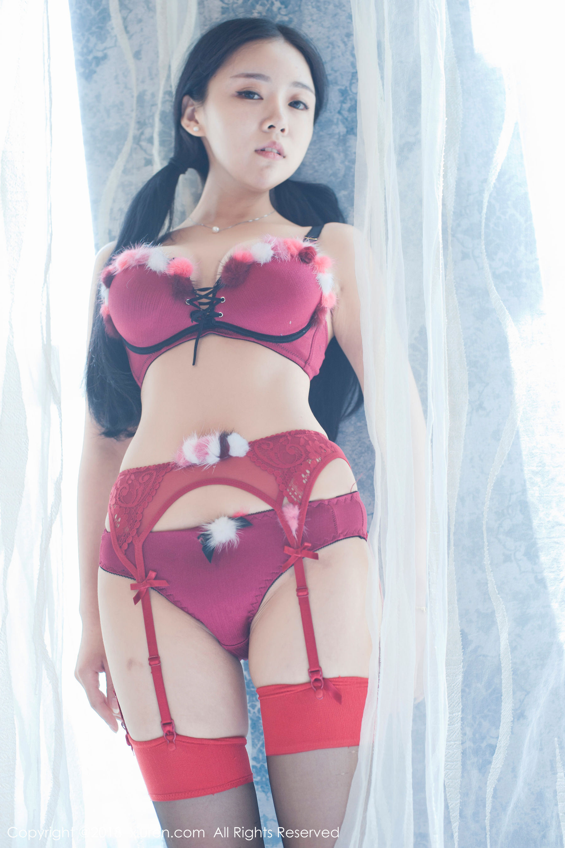 红气球《童颜巨乳稚气未脱小姑娘》 秀人 No.932插图7