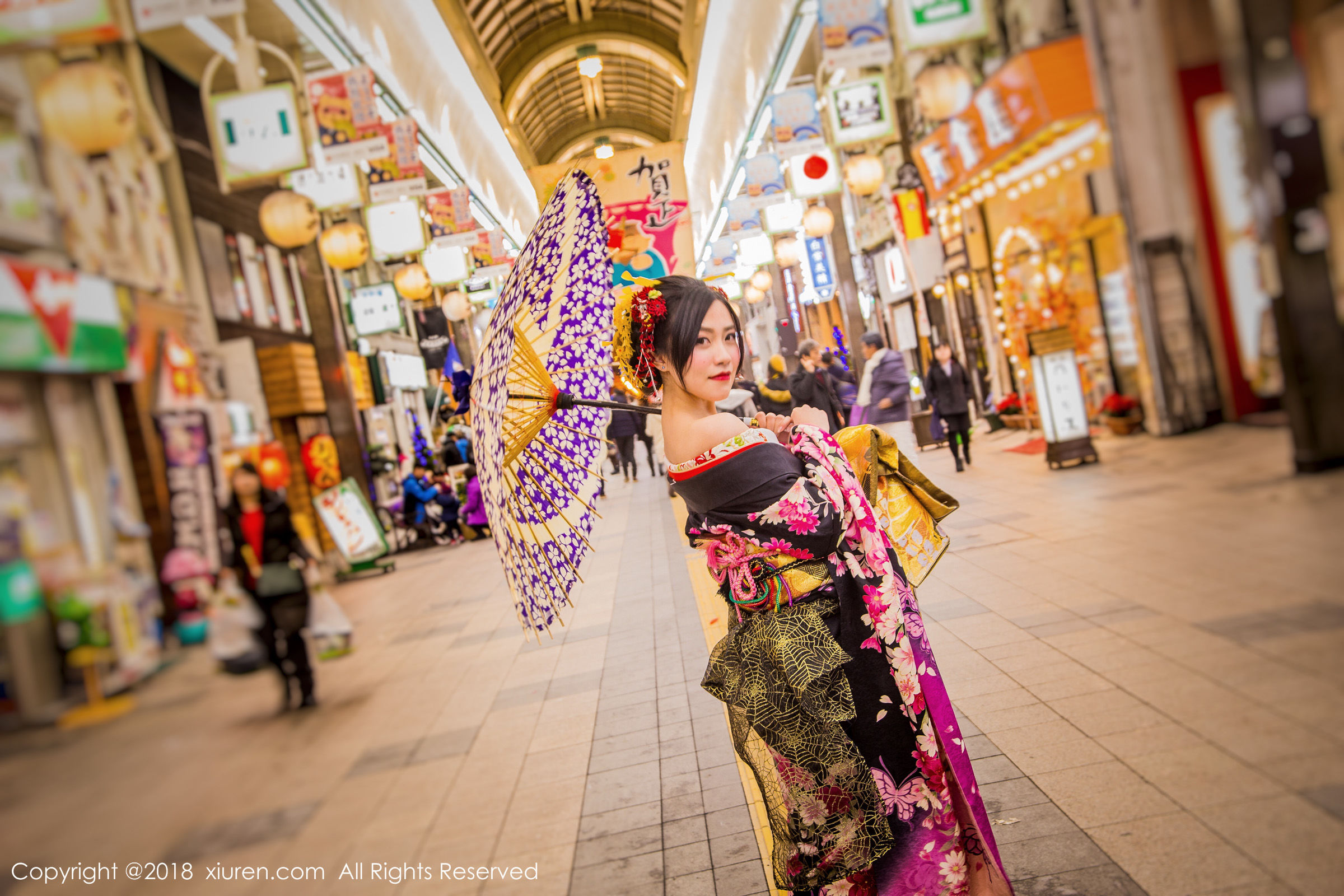 许诺Sabrina《花魁》 秀人 No.930插图3