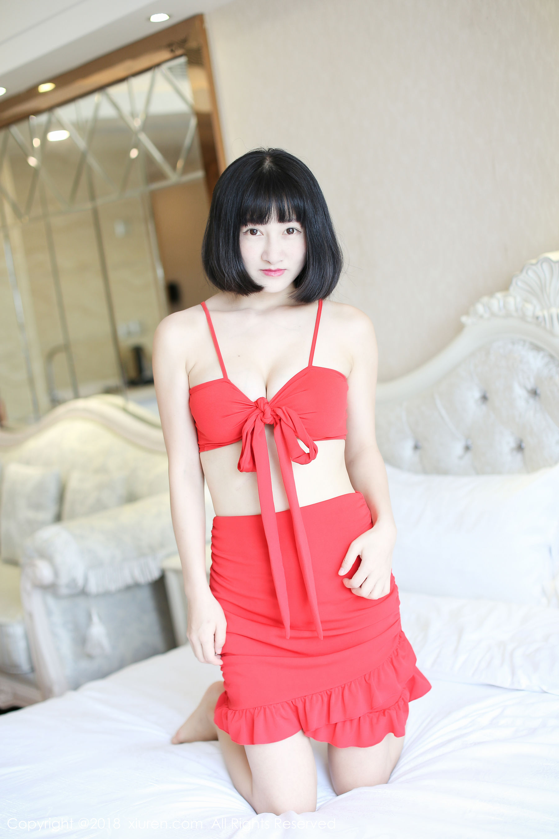 模特@小探戈《玉体浑如雪》 XiuRen 秀人网 No.1001插图2