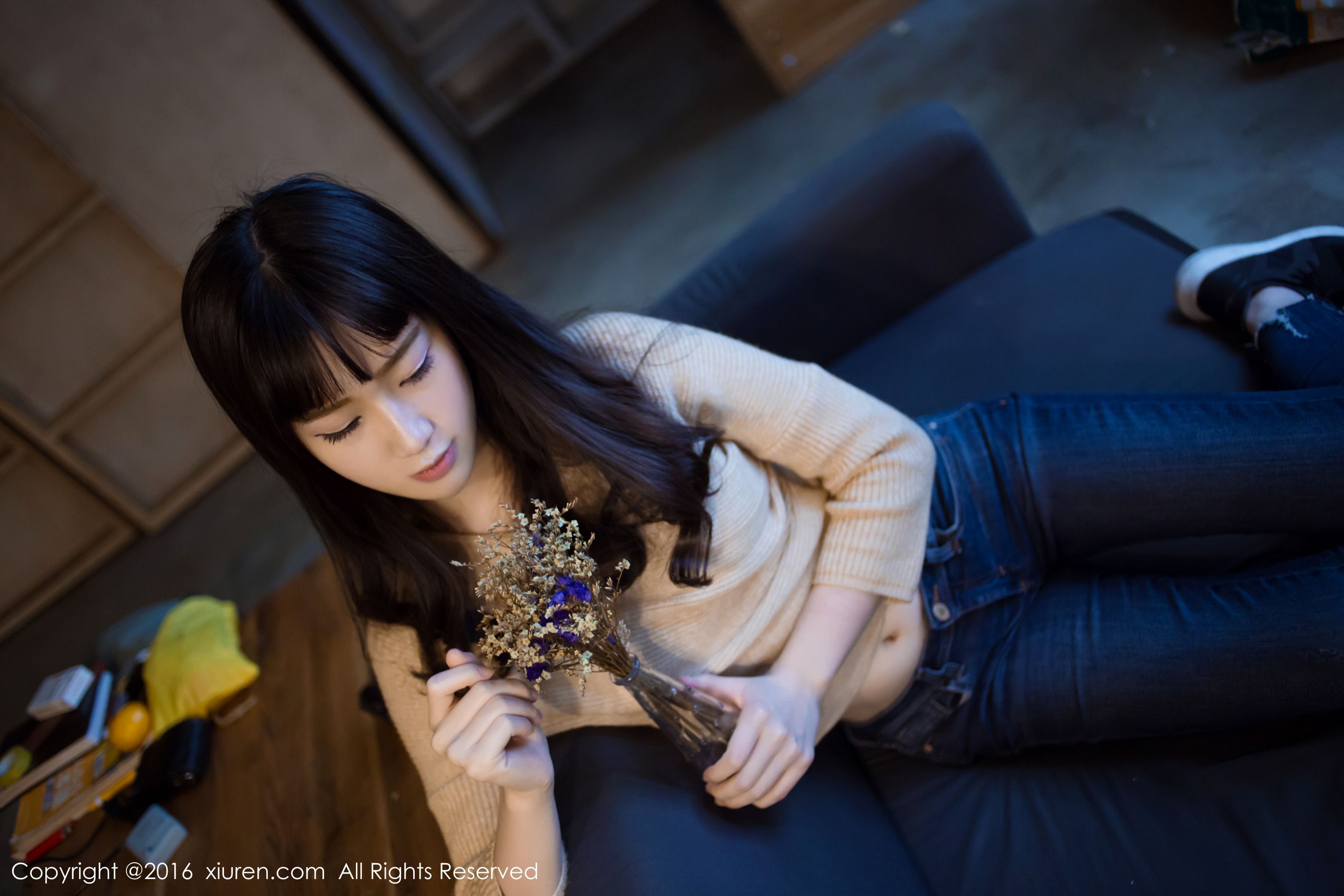 少女心雪雪《少女芳香的梦魂萦绕》 秀人网 No.640插图1