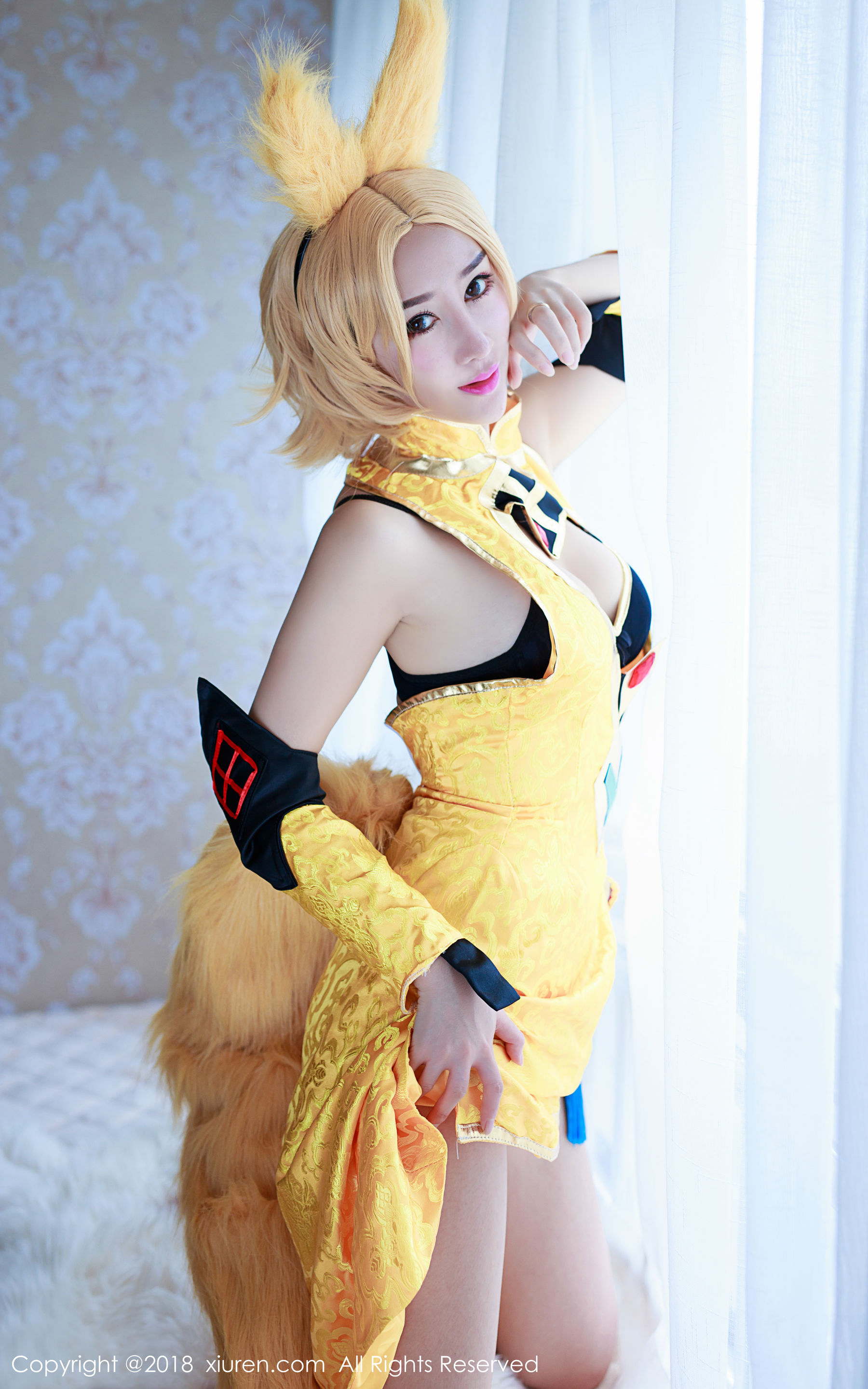 邹晶晶女王《王者荣耀妲己COS》 秀人 No.937插图1