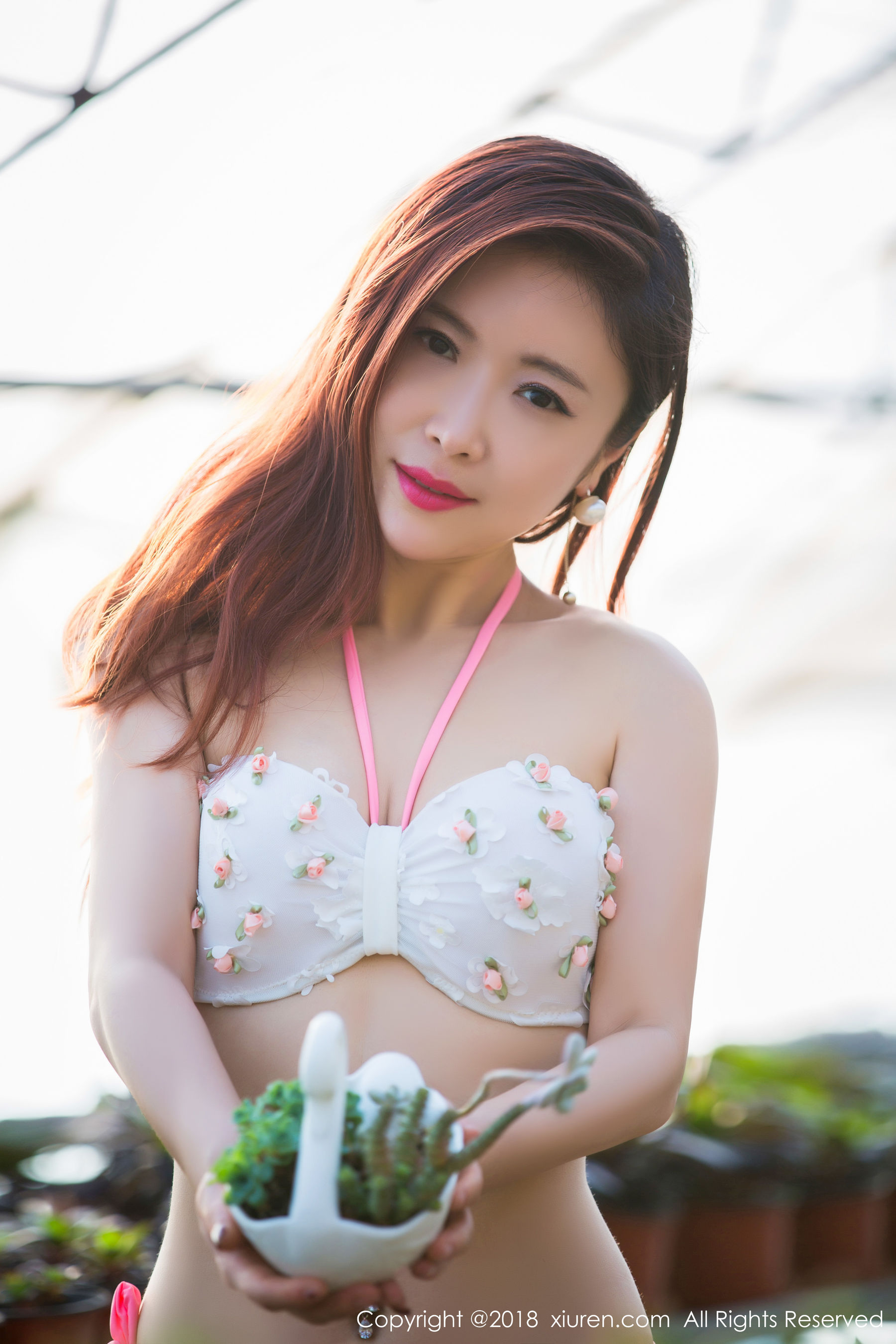 西希白兔《花房》 秀人 No.924插图4