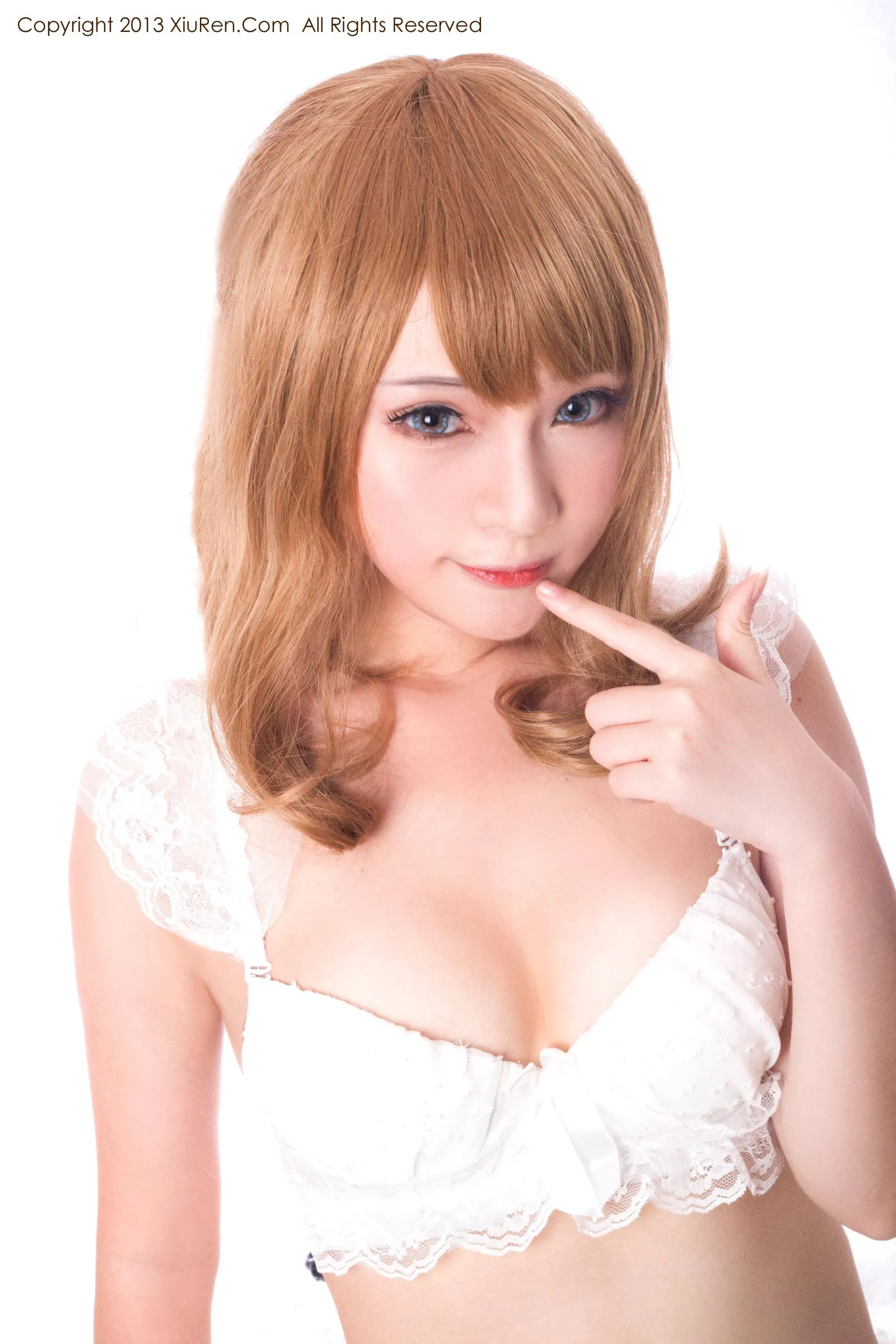 萌主@千夜未来《小蕾丝私房系列》 秀人网 No.012插图1