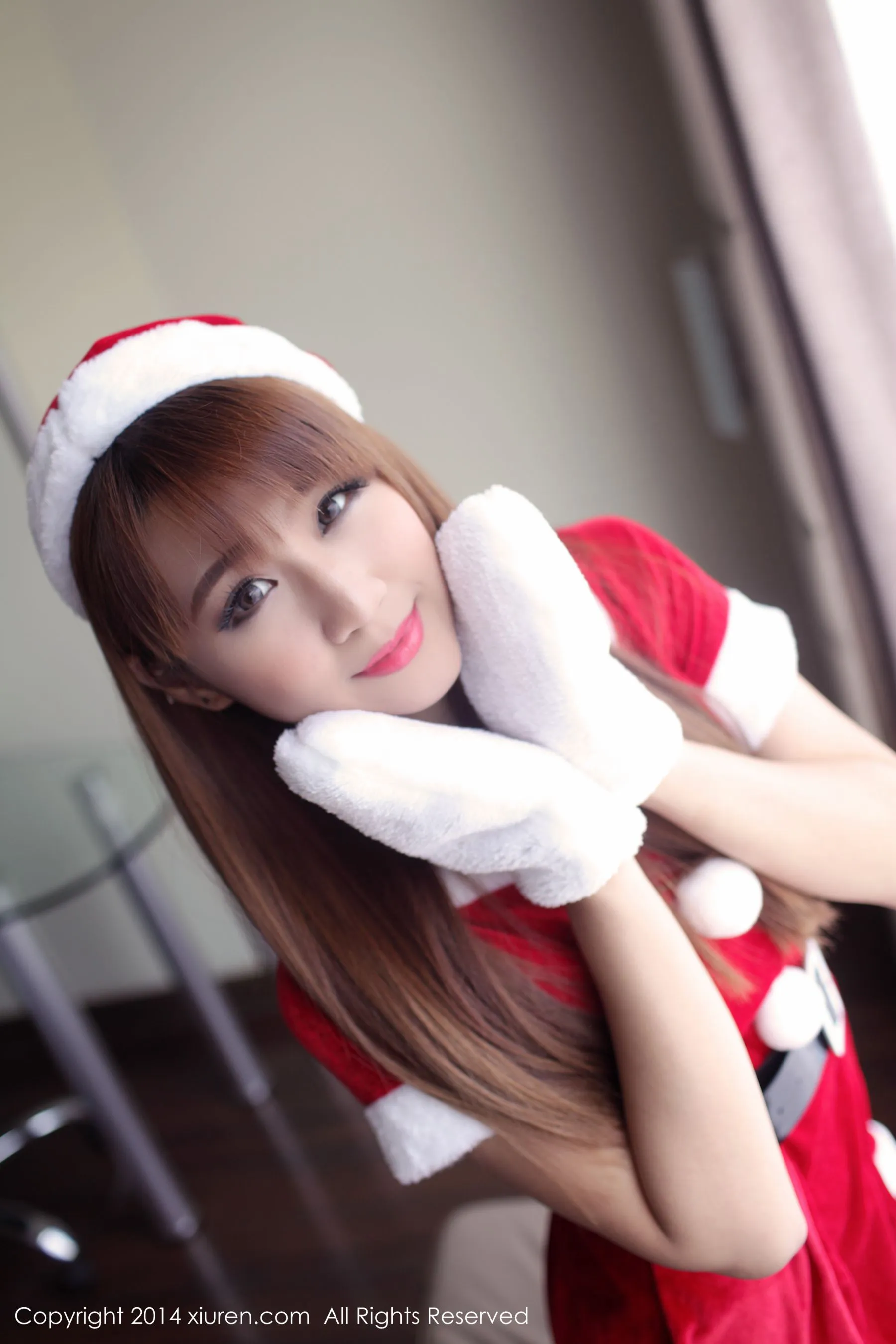 区静瑶《小女生yoyo》 秀人网 No.091插图6