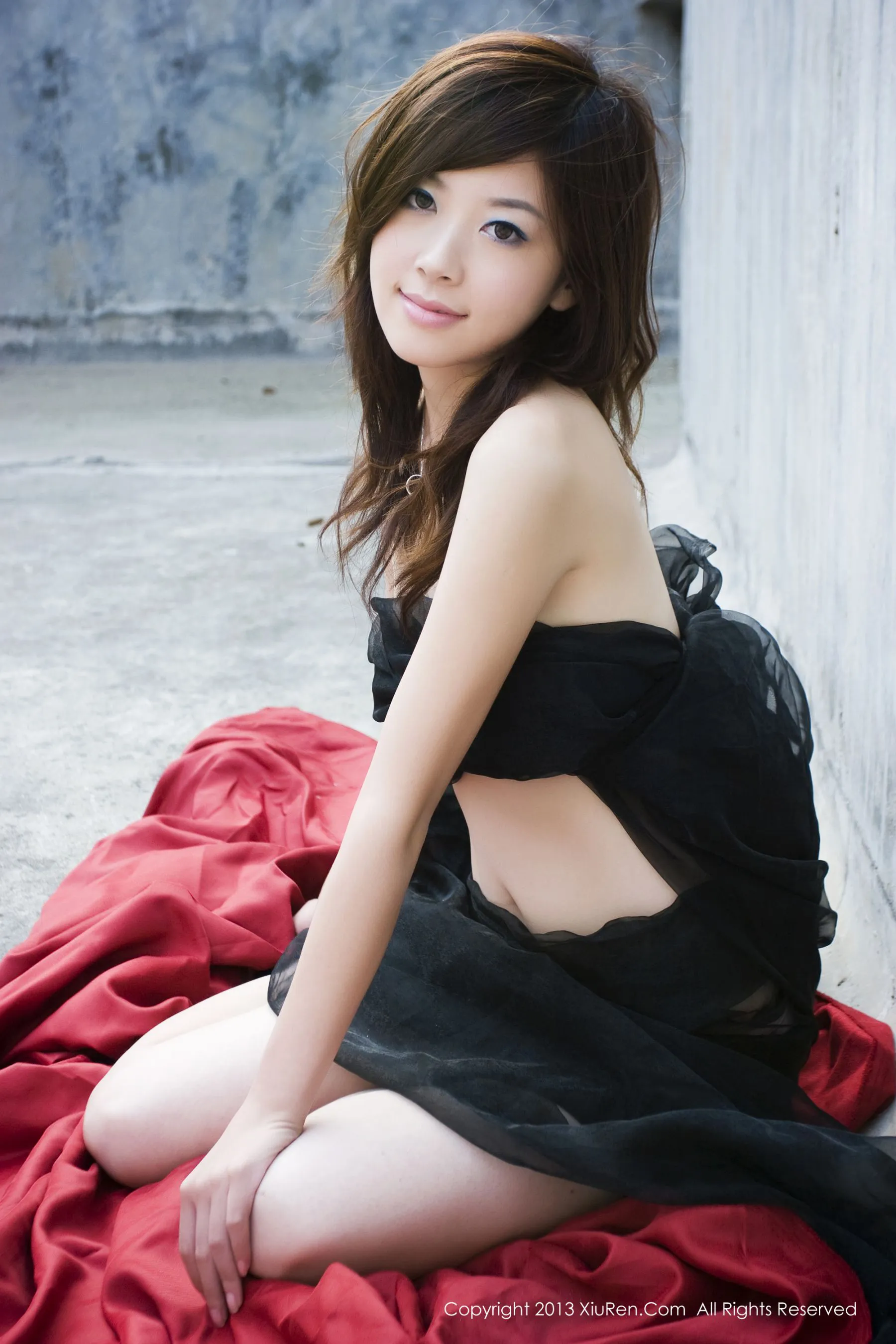 模特加菲《高挑的梦中情人》 秀人网 No.016插图4