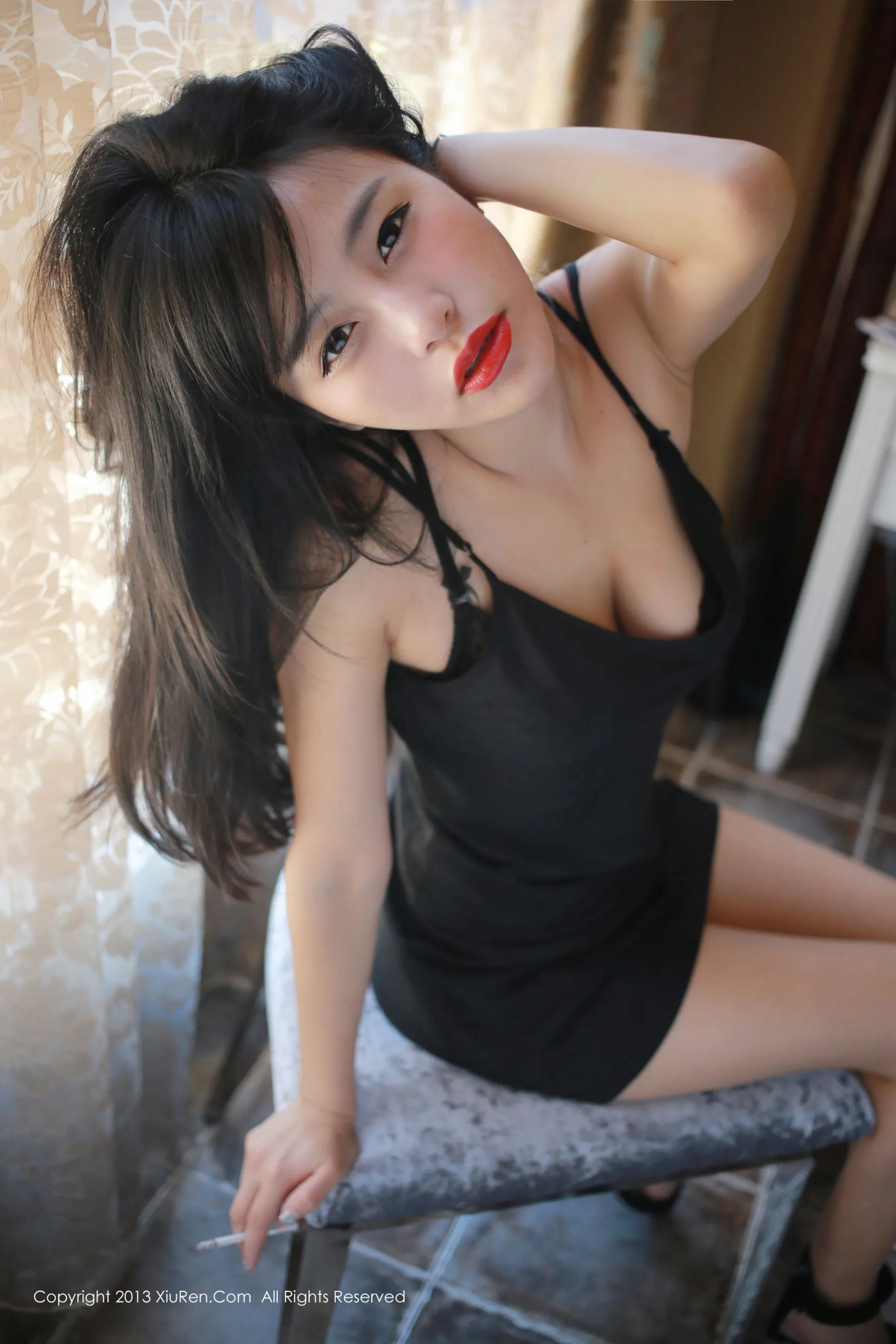 火辣模特@易欣viya 秀人网 No.007插图3