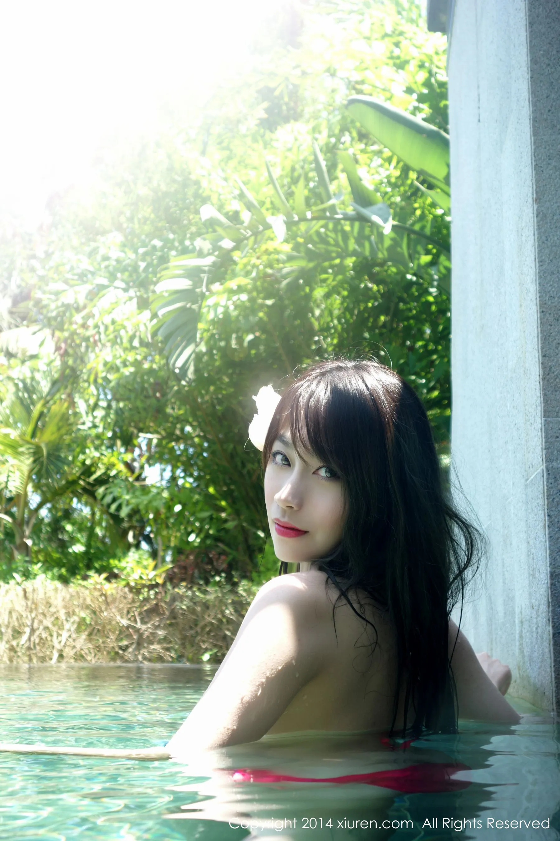 许诺Sabrina《海边小清新系列》 秀人网 No.167插图1