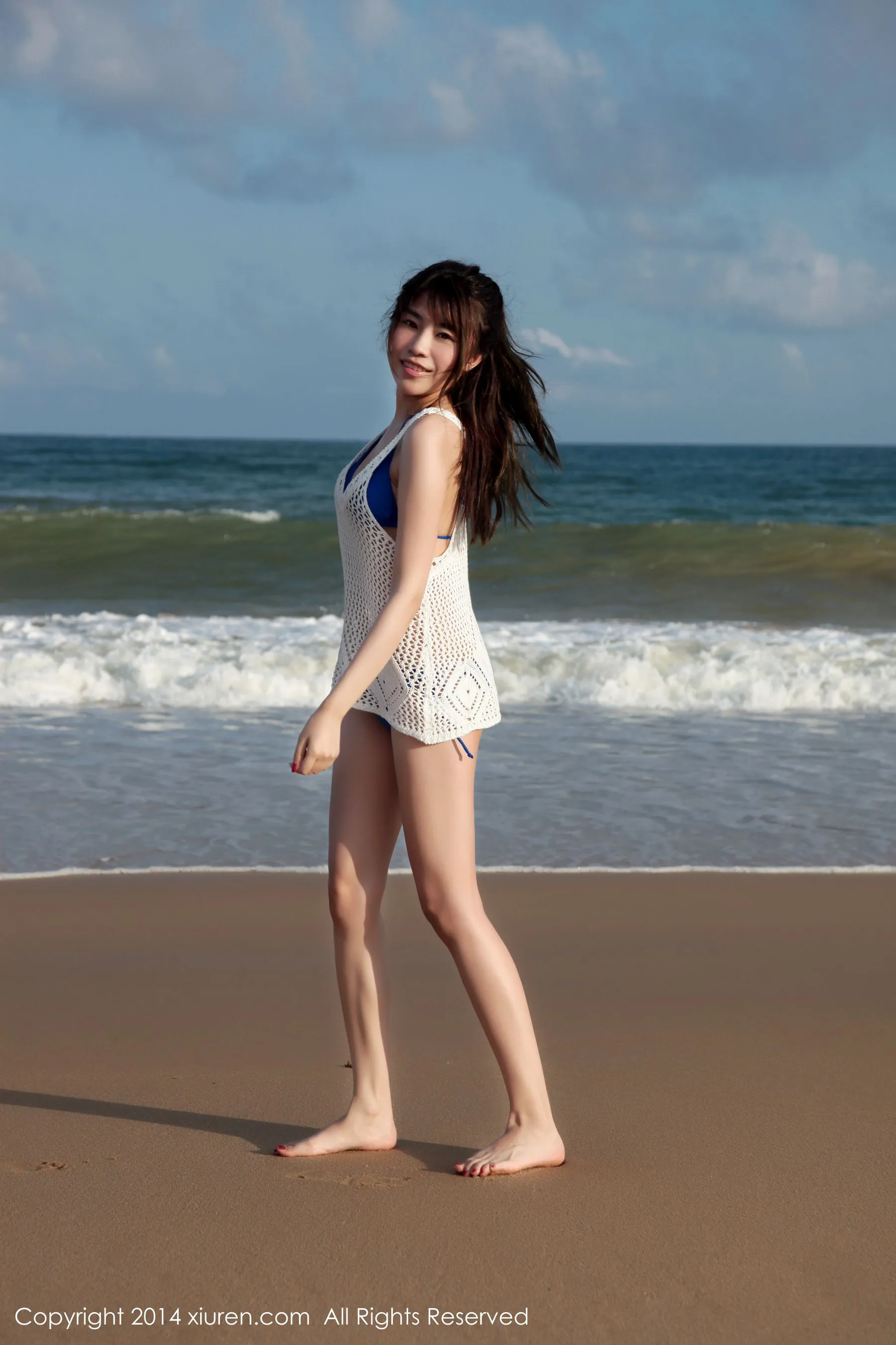 许诺Sabrina《海边小清新系列》 秀人网 No.167插图7