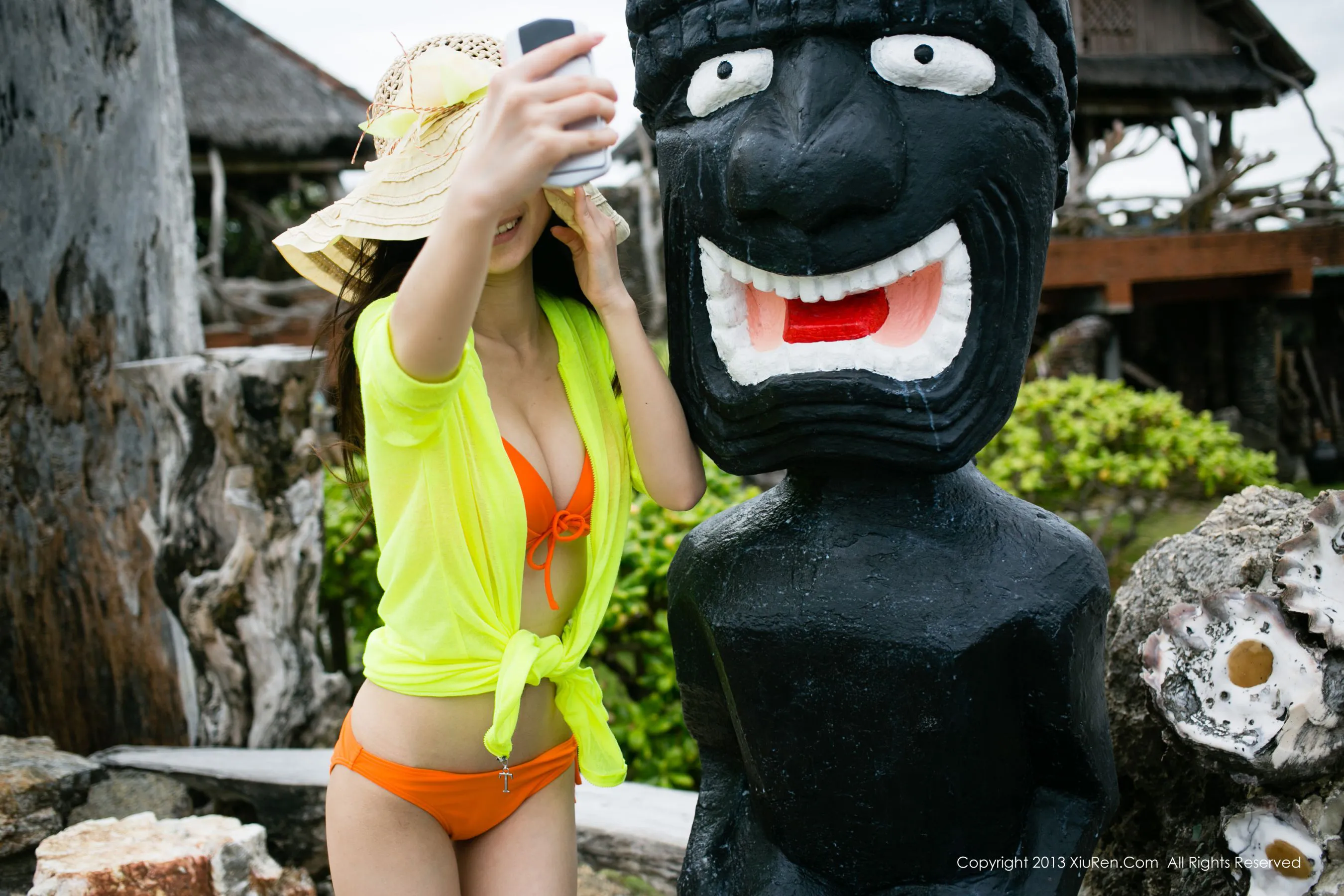 小小白思宜 &爆乳比基尼女神 秀人网 No.028插图5