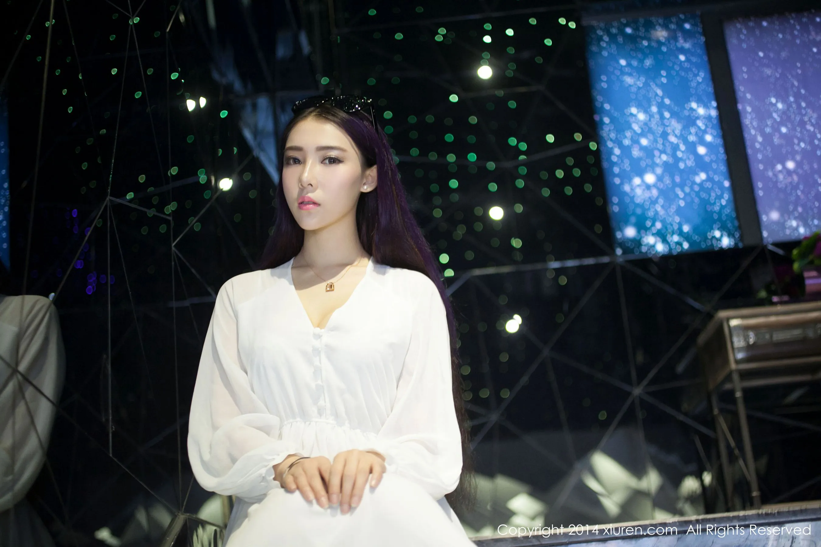 夢娜Vanessa《款款而来的特级女神》 秀人网 No.131插图5