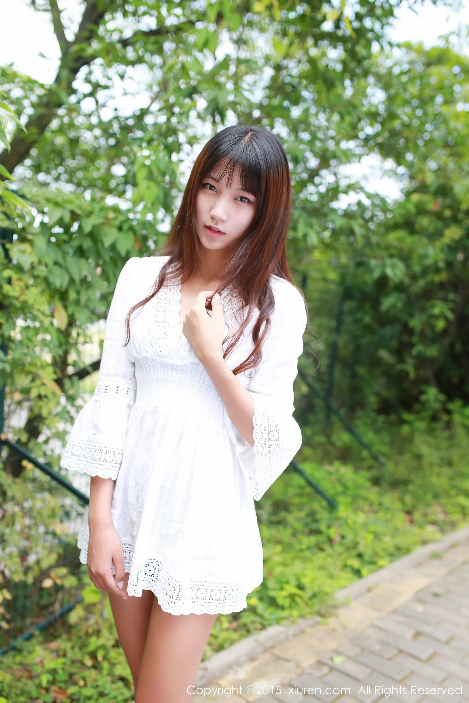 徐畅和徐畅《室外+室内小清新系列》 秀人网 No.357插图2