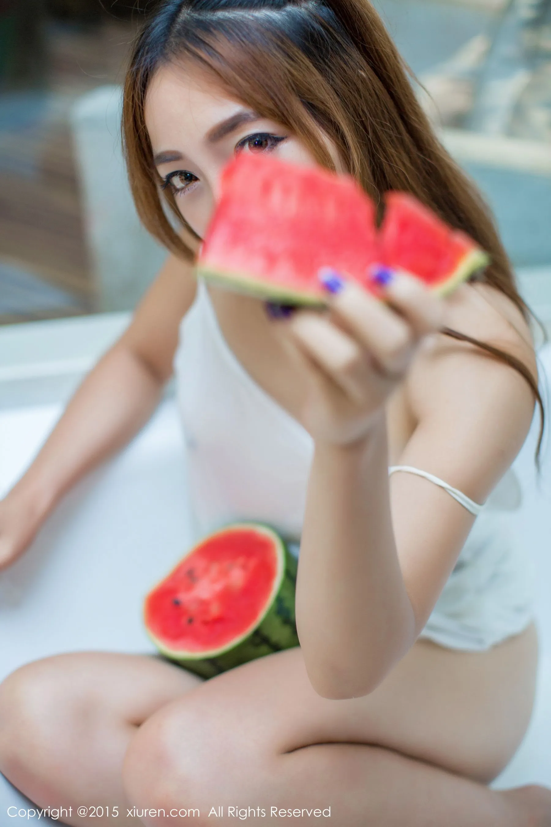 黄歆苑《水果女孩的诱惑》 秀人网 No.379插图2