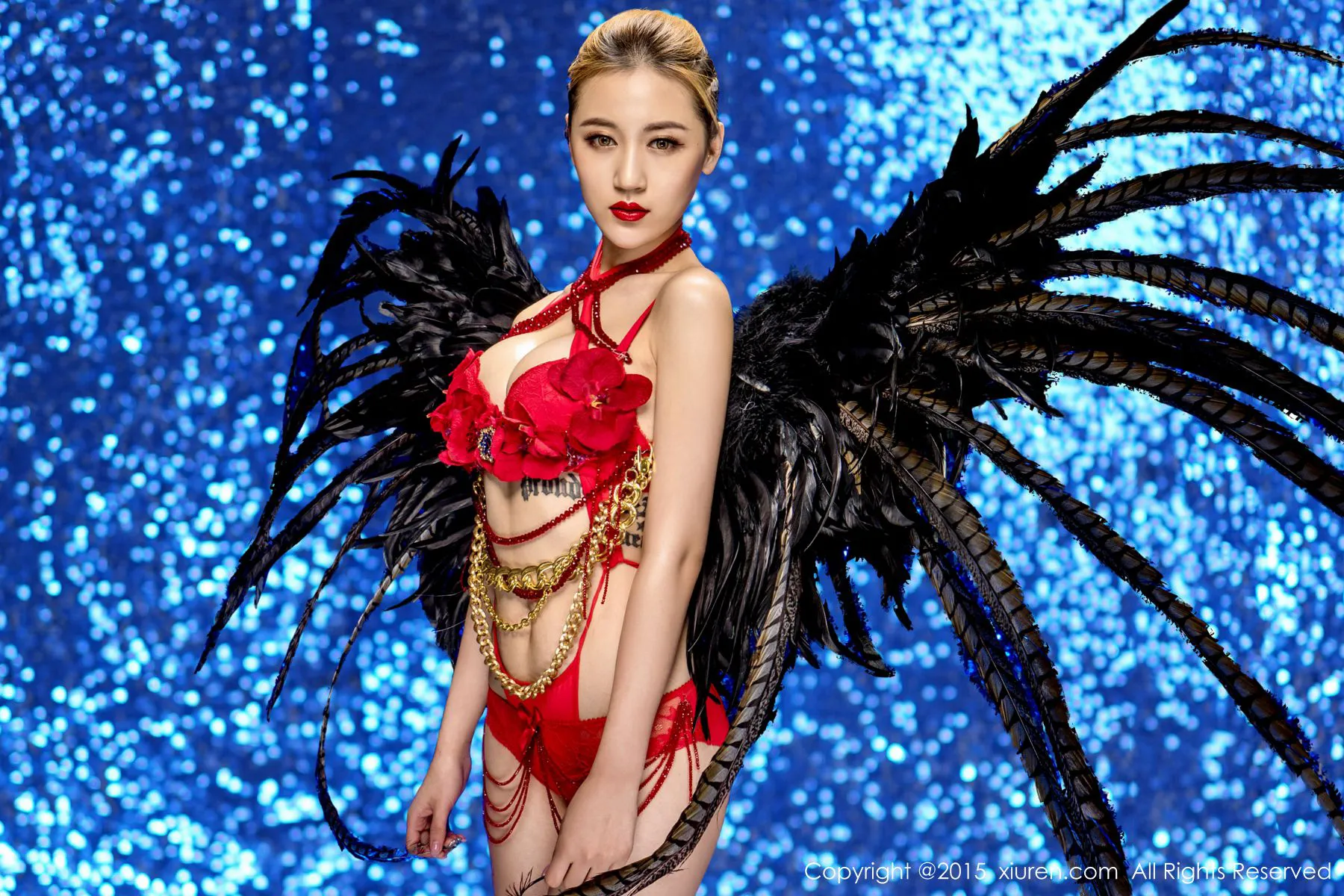 晗大大Via《大胆全露演绎》 秀人网 No.349插图3