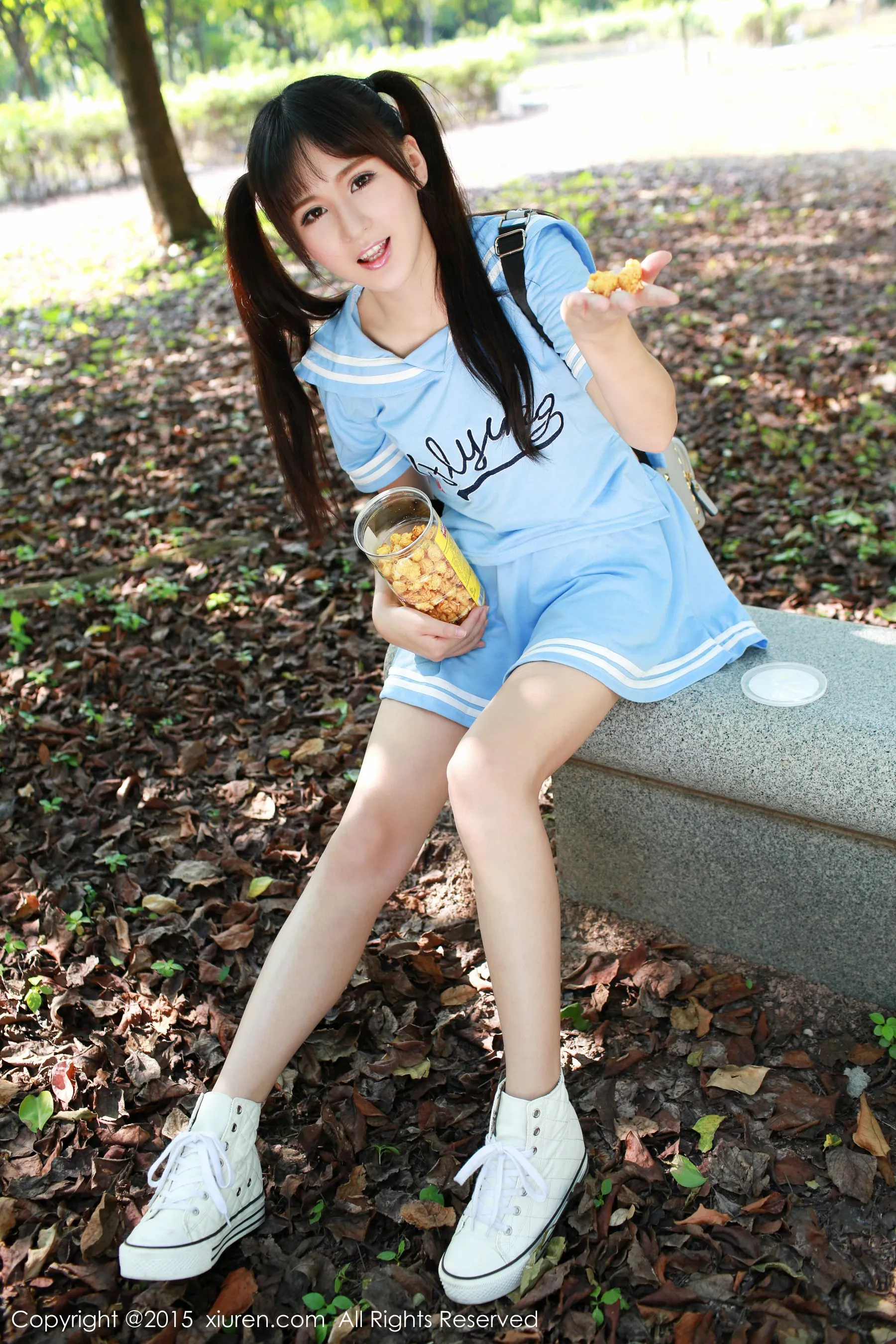 唐雨辰TYC《广州大学城野外》 秀人网 No.387插图5