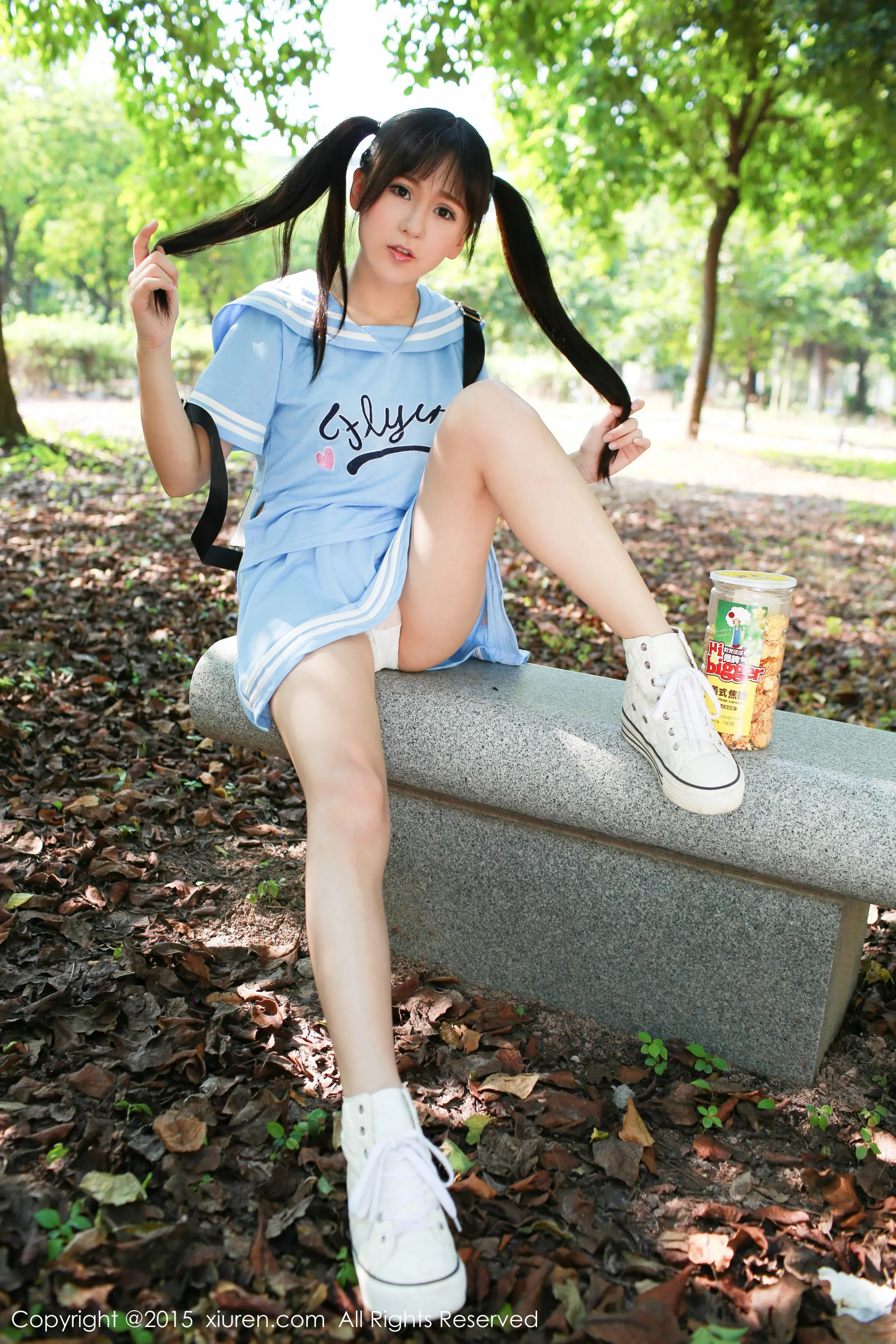 唐雨辰TYC《广州大学城野外》 秀人网 No.387插图6