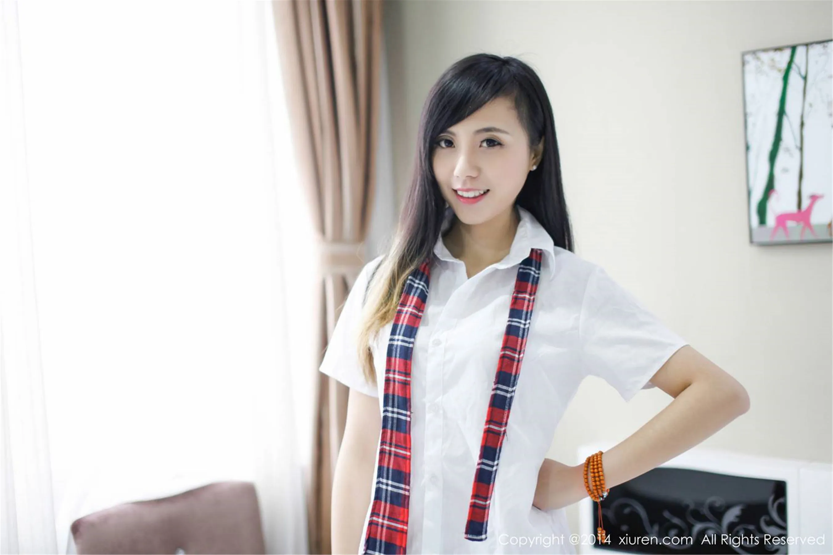 甜美新人模特：谢忱倬 秀人网 No.254|图集秀