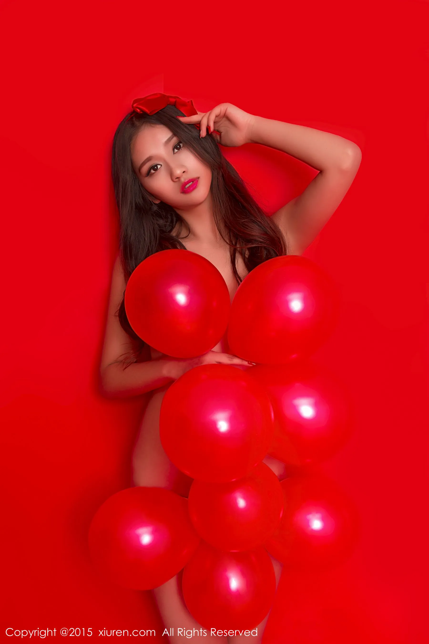 史雨姐姐《红色背景主题》 秀人网 No.282插图5