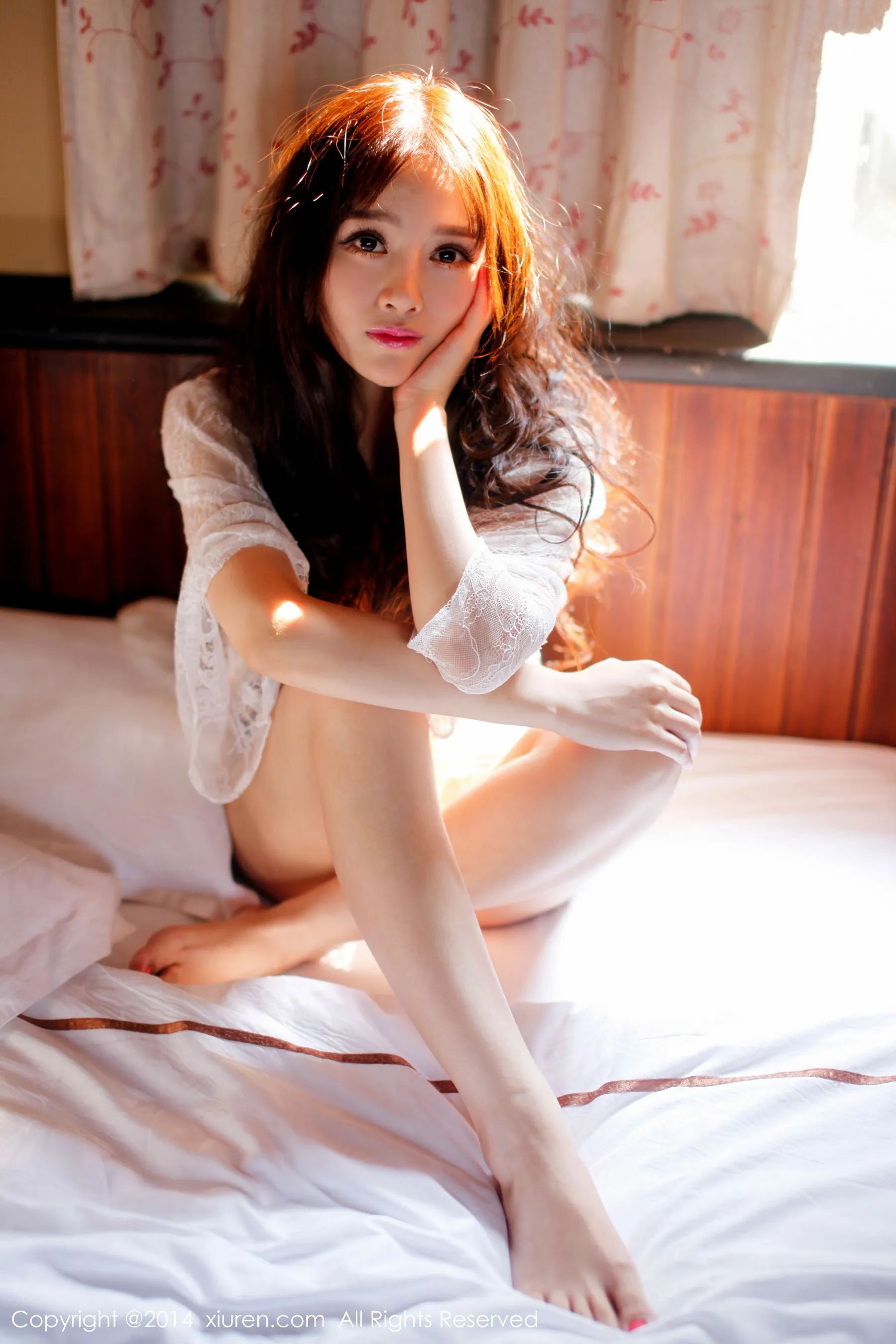 高溜MilkCat《蕾丝+运动装》 秀人网 No.225插图5