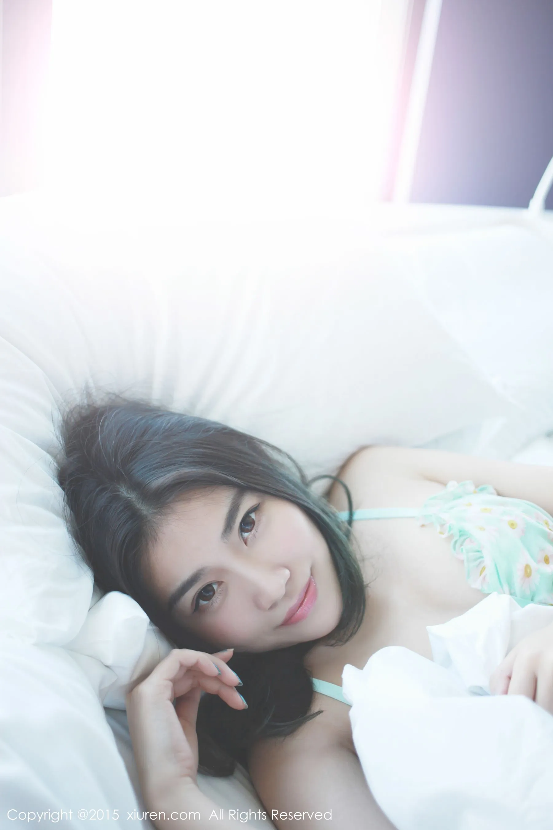 许诺Sabrina《泰国曼谷旅拍》睡衣系列 秀人网 No.287插图1