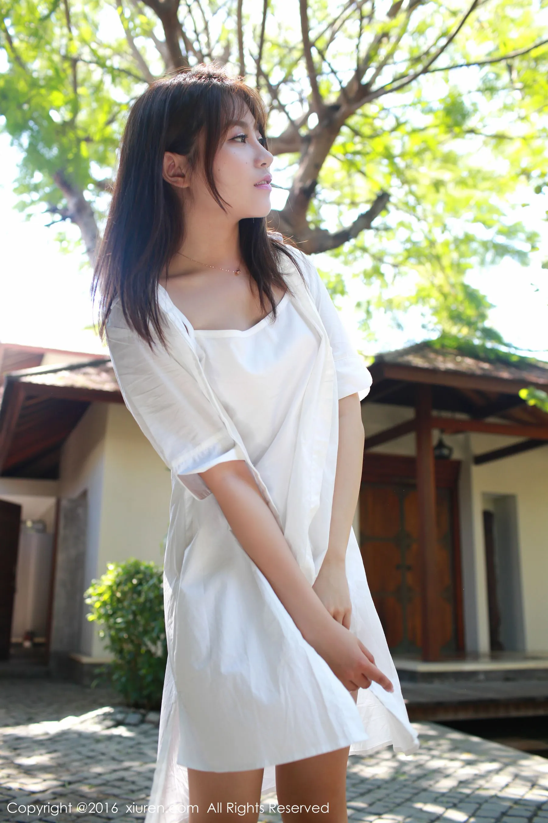 许诺Sabrina《巴厘岛旅拍》极品小清新外拍 秀人网 No.562插图6