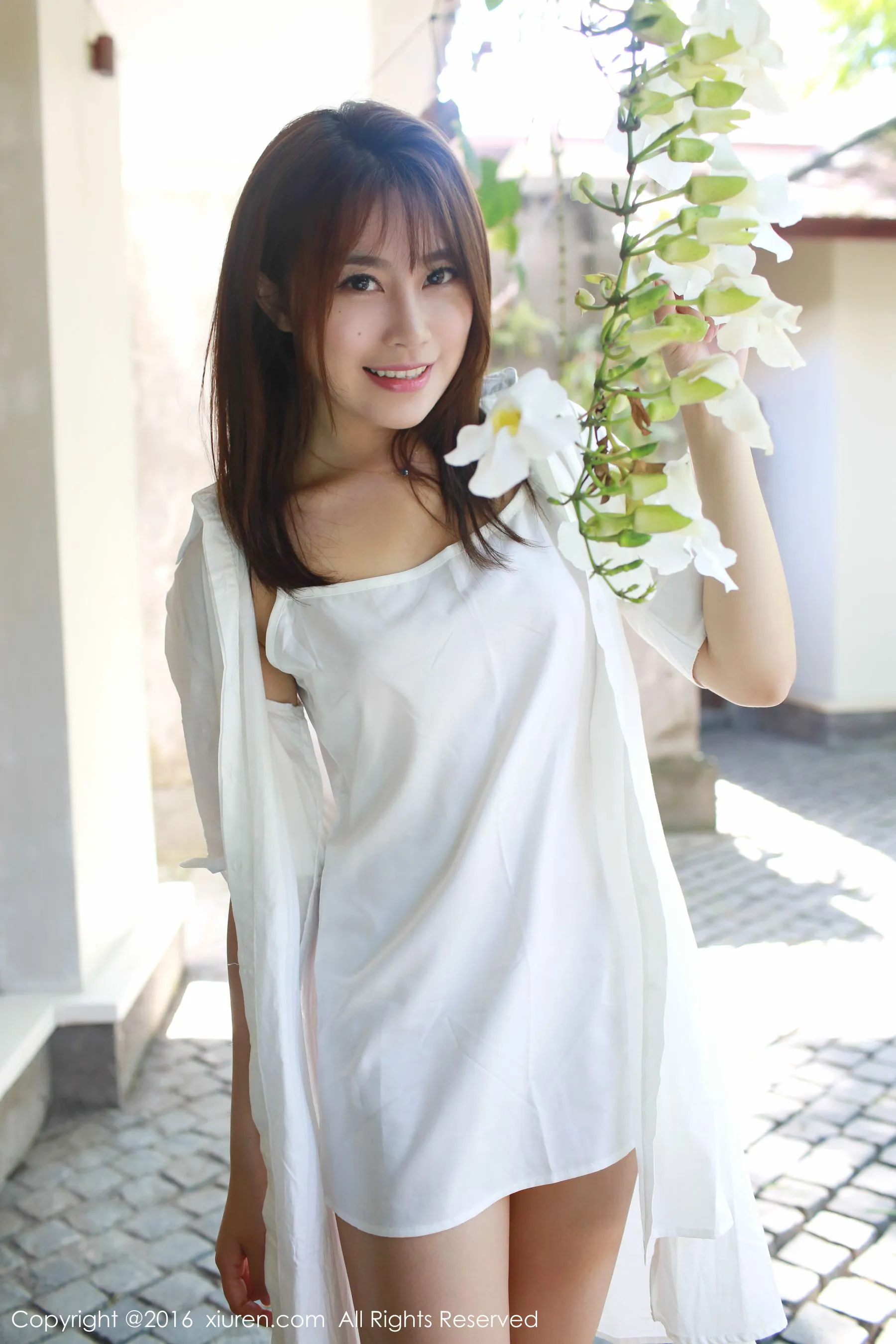 许诺Sabrina《巴厘岛旅拍》极品小清新外拍 秀人网 No.562插图1