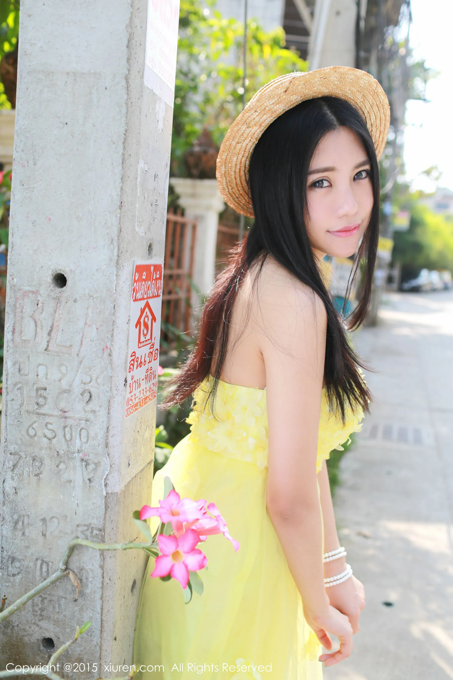 绮里嘉ula《泰国清迈旅拍》小清新外拍 秀人网 No.296插图1