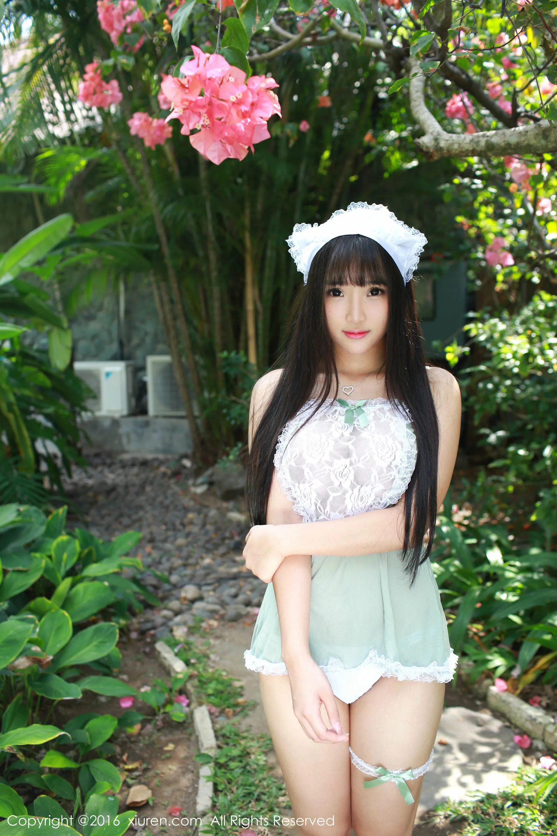 夏瑶baby《清新女仆装+可爱内衣》 秀人网 No.463插图5