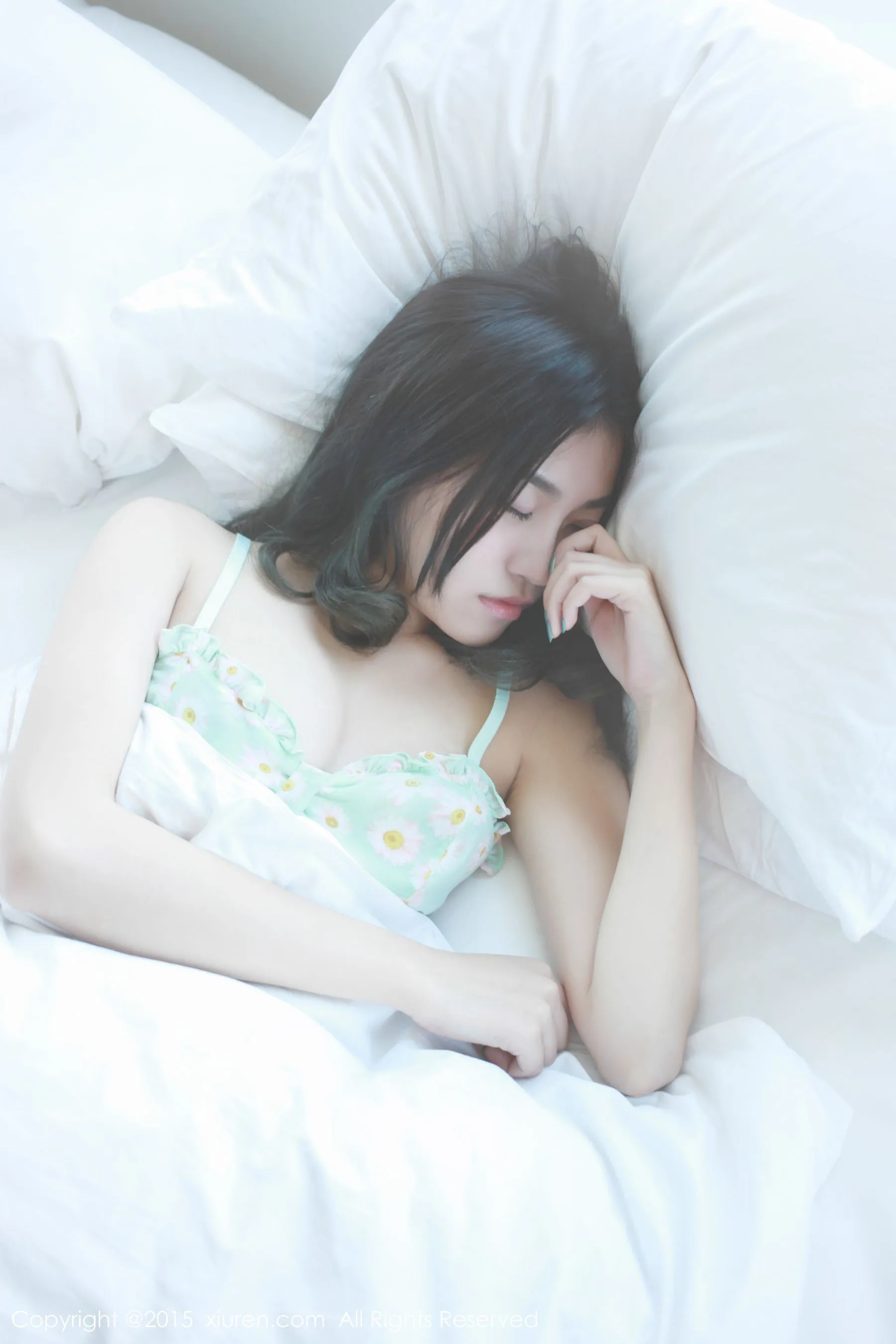 许诺Sabrina《泰国曼谷旅拍》睡衣系列 秀人网 No.287插图