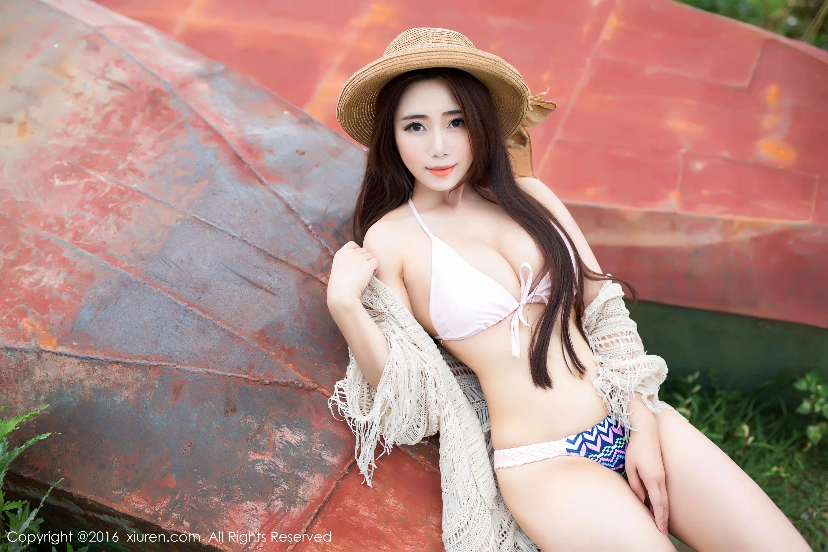 兜豆靓Youlina《阳光性感的兜兜》 秀人网 No.582插图1