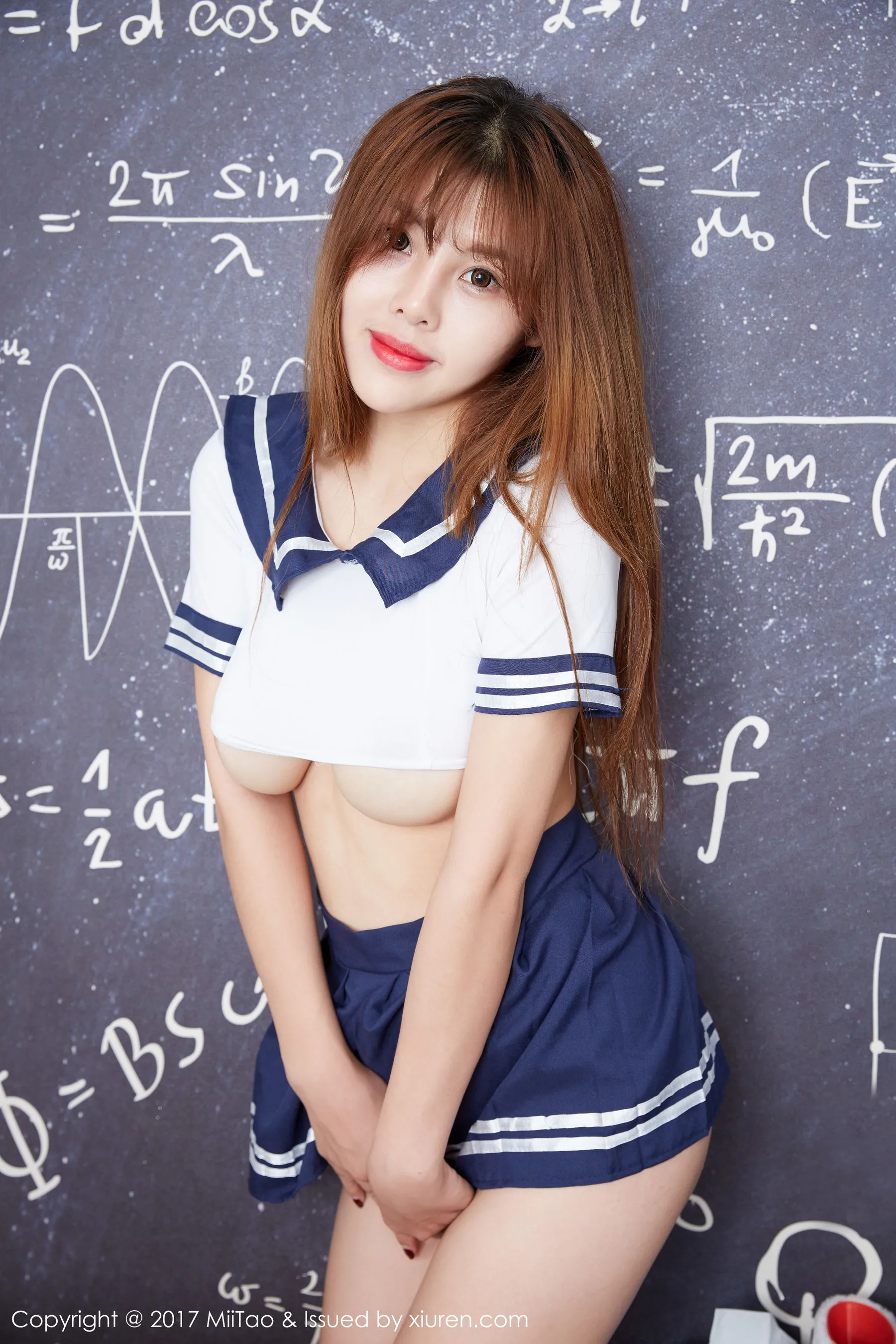 洋子marry《学生装，内衣，死库水湿身》 蜜桃社 VOL.072插图3