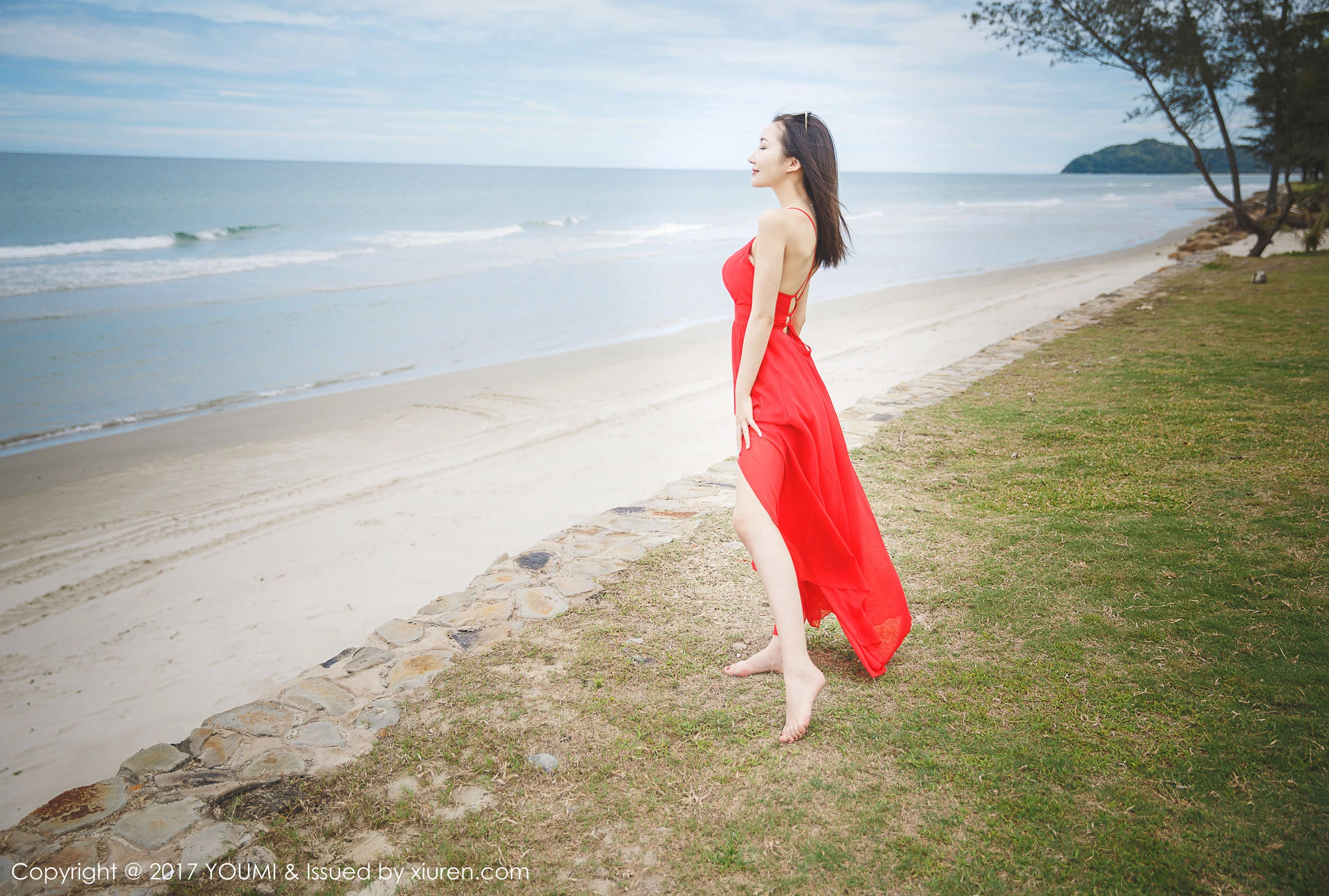 Yumi-尤美《沙巴旅拍第1套》 尤蜜荟YouMi Vol.028插图3