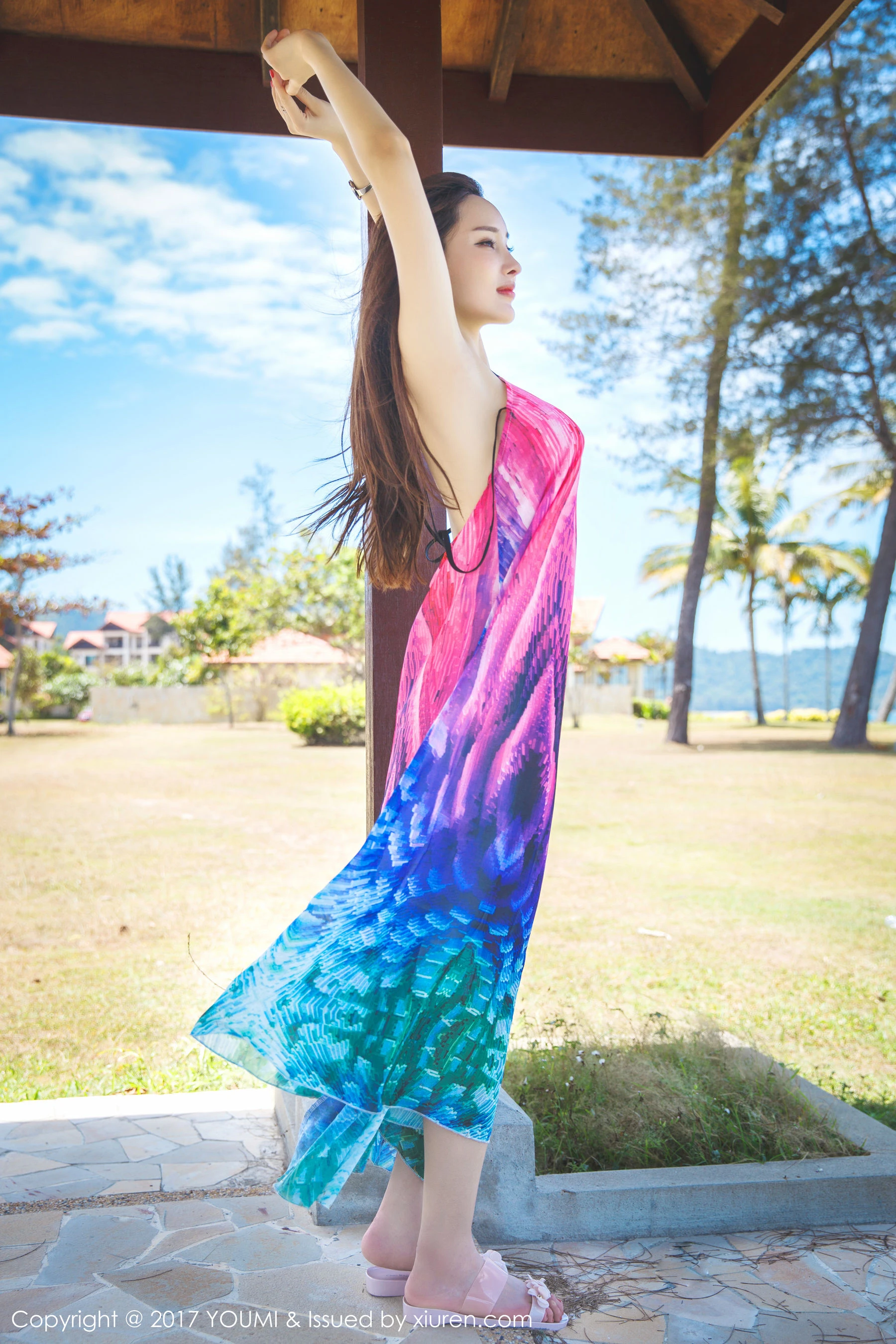 土肥圆矮挫穷《沙滩比基尼+韵味长裙》 尤蜜荟YouMi Vol.029插图5