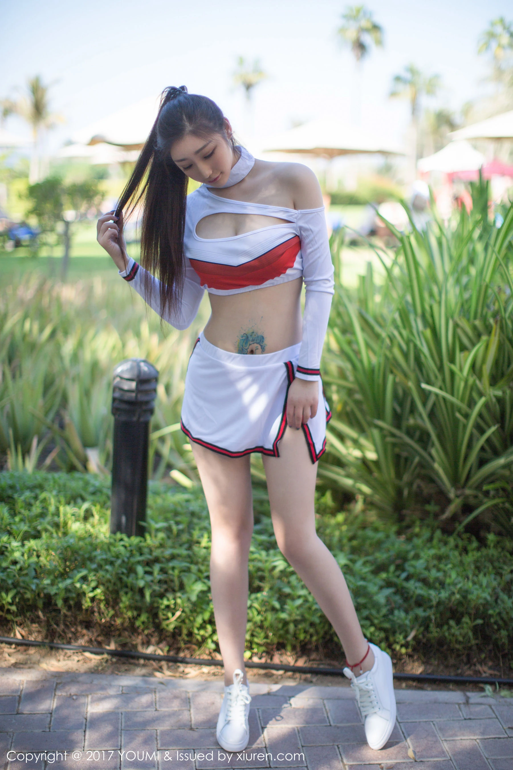 妲己_Toxic《制服+真空金属链》 尤蜜荟 VOL.090插图5