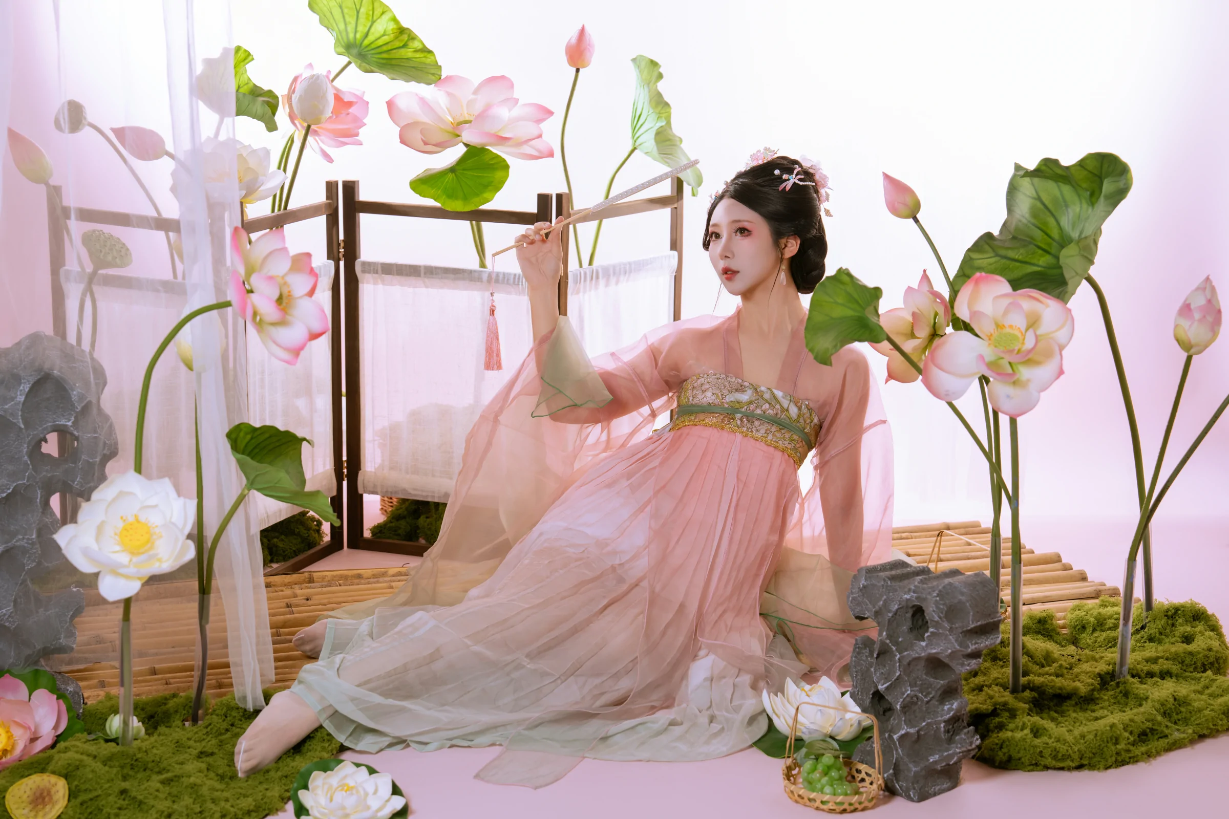 云溪溪 – 奶桃 – 采莲 [90P]插图2