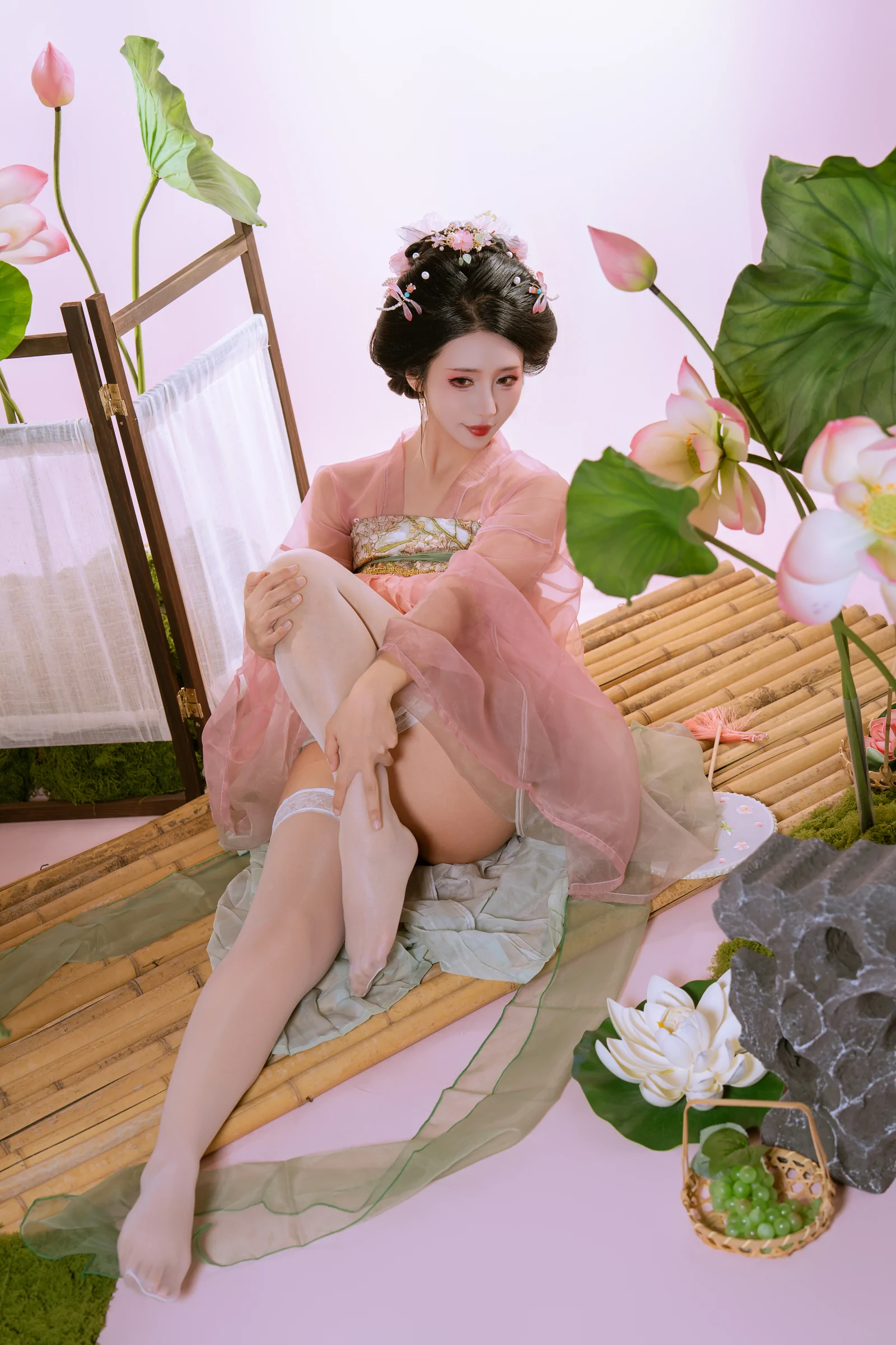 云溪溪 – 奶桃 – 采莲 [90P]插图5