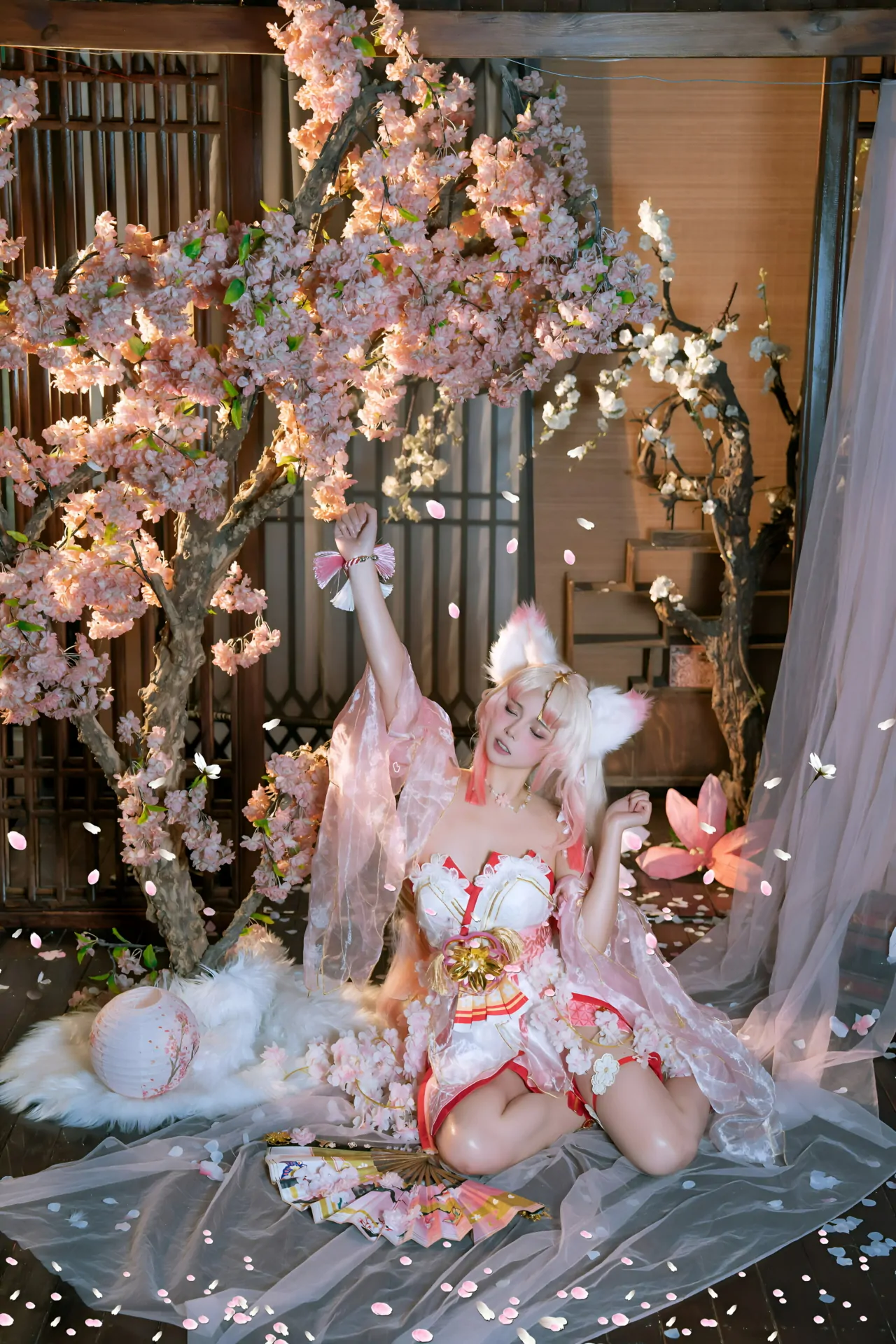 七月喵子 – 胡桃 [50P]插图1