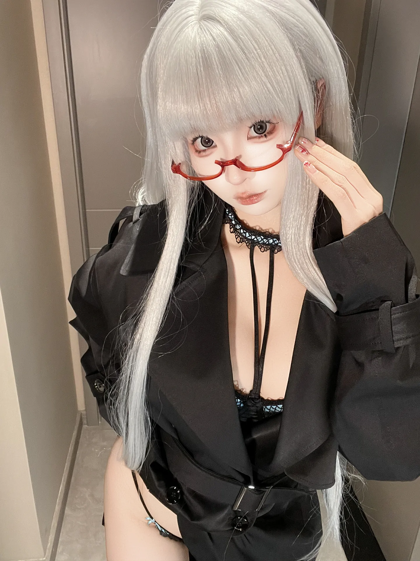 蠢沫沫 – 自拍6月 [85P]插图3