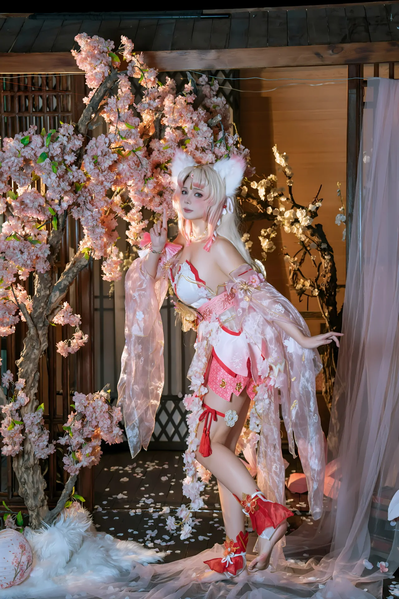 七月喵子 – 胡桃 [50P]插图8