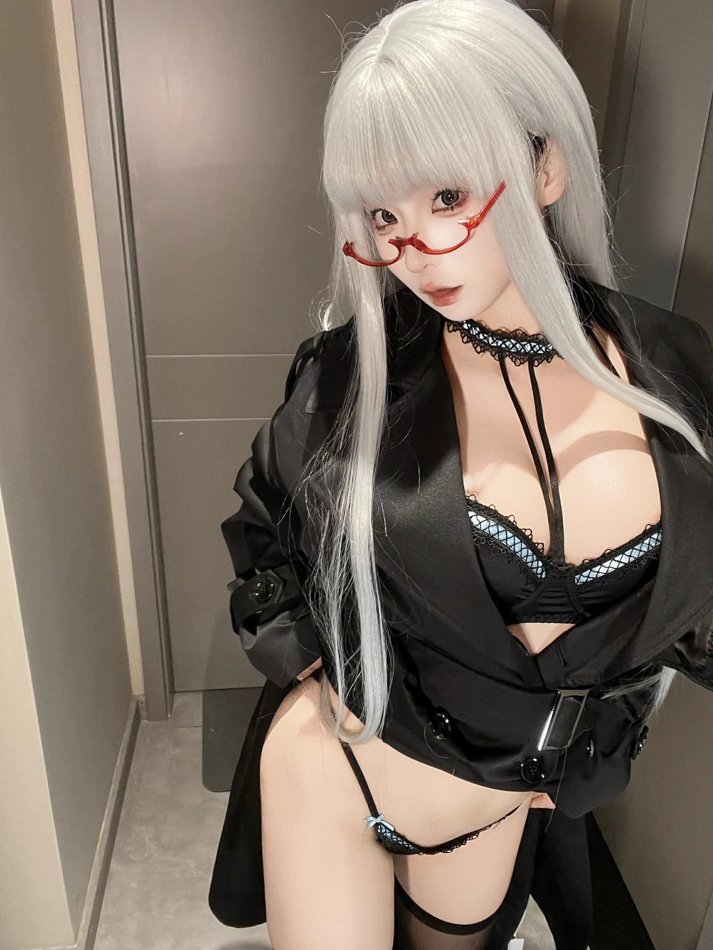 蠢沫沫 – 自拍6月 [85P]插图4